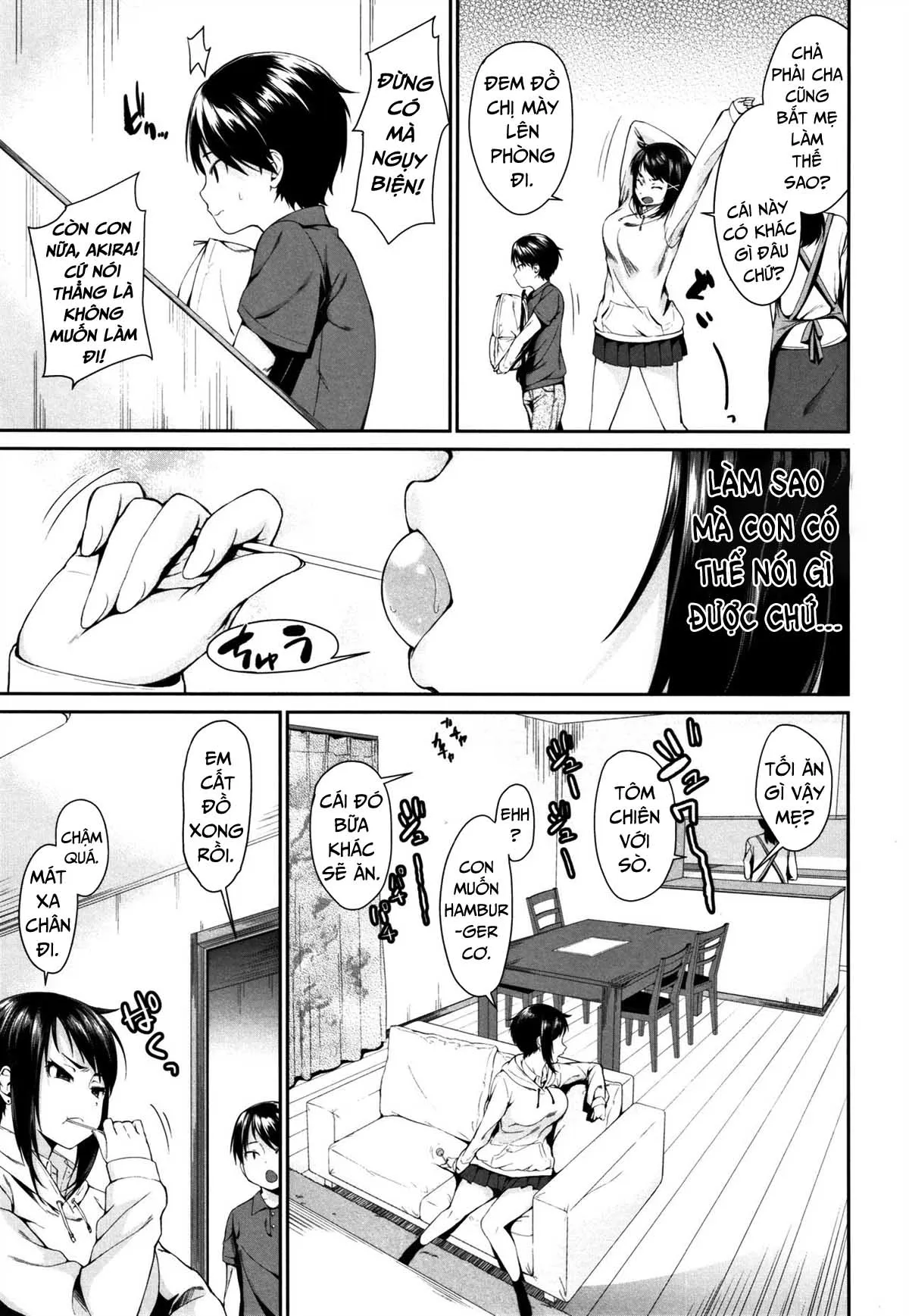 HentaiVN.net - Ảnh 4 - Onee-chan to Issho! [Onee-chan to Issho! by Kurokura Eri; With My Sister; Onee-Chan To Issho! - With My Sister] - Chap 1