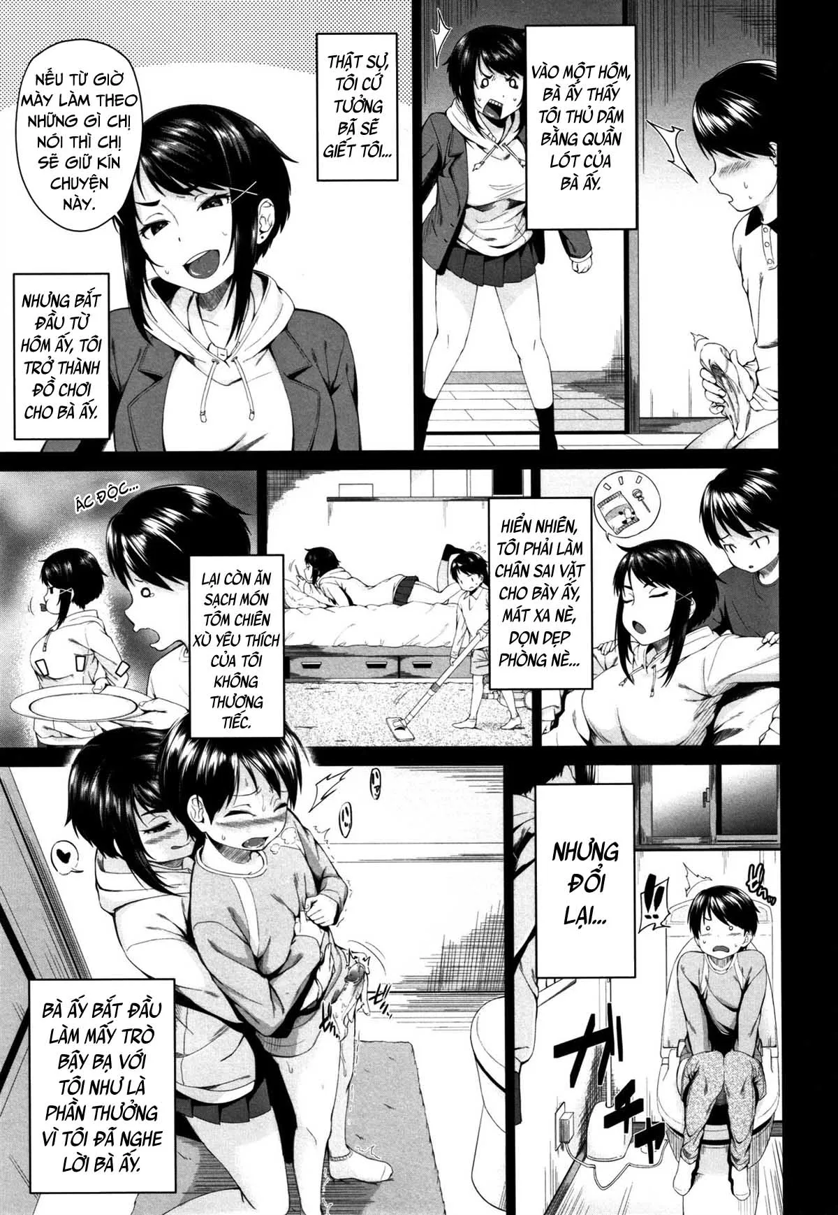 HentaiVN.net - Ảnh 8 - Onee-chan to Issho! [Onee-chan to Issho! by Kurokura Eri; With My Sister; Onee-Chan To Issho! - With My Sister] - Chap 1