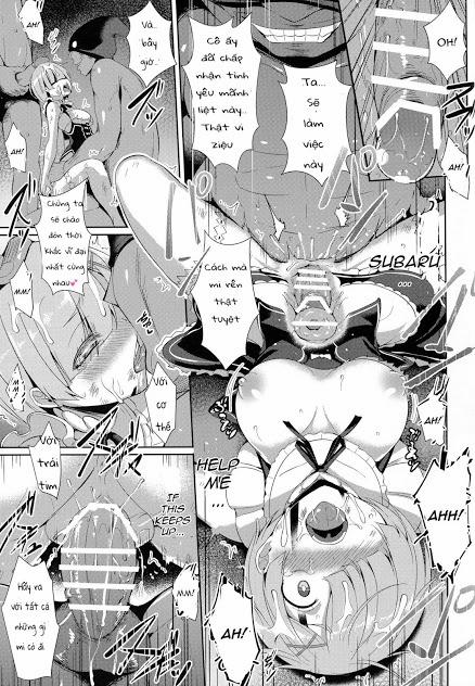 HentaiVN.net - Ảnh 17 - Once Only (Re:Zero kara Hajimeru Isekai Seikatsu) [Rem Kara] - Chap 1
