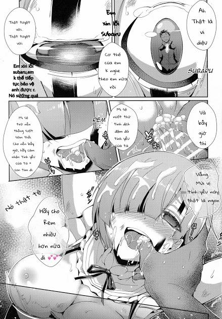 HentaiVN.net - Ảnh 19 - Once Only (Re:Zero kara Hajimeru Isekai Seikatsu) [Rem Kara] - Chap 1
