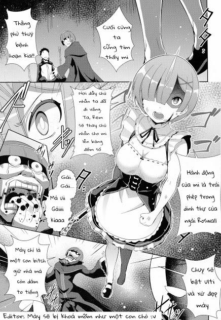 HentaiVN.net - Ảnh 3 - Once Only (Re:Zero kara Hajimeru Isekai Seikatsu) [Rem Kara] - Chap 1
