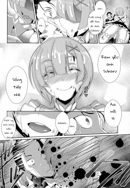 HentaiVN.net - Ảnh 23 - Once Only (Re:Zero kara Hajimeru Isekai Seikatsu) [Rem Kara] - Chap 1