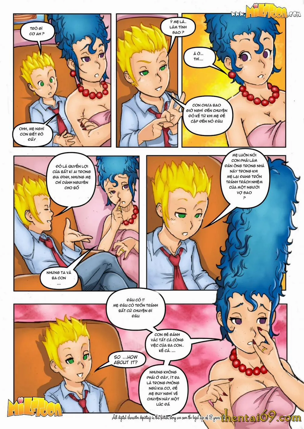 HentaiVN.net - Ảnh 9 - Moe Is My Boyfriend [The Simpsons] - Chap 2