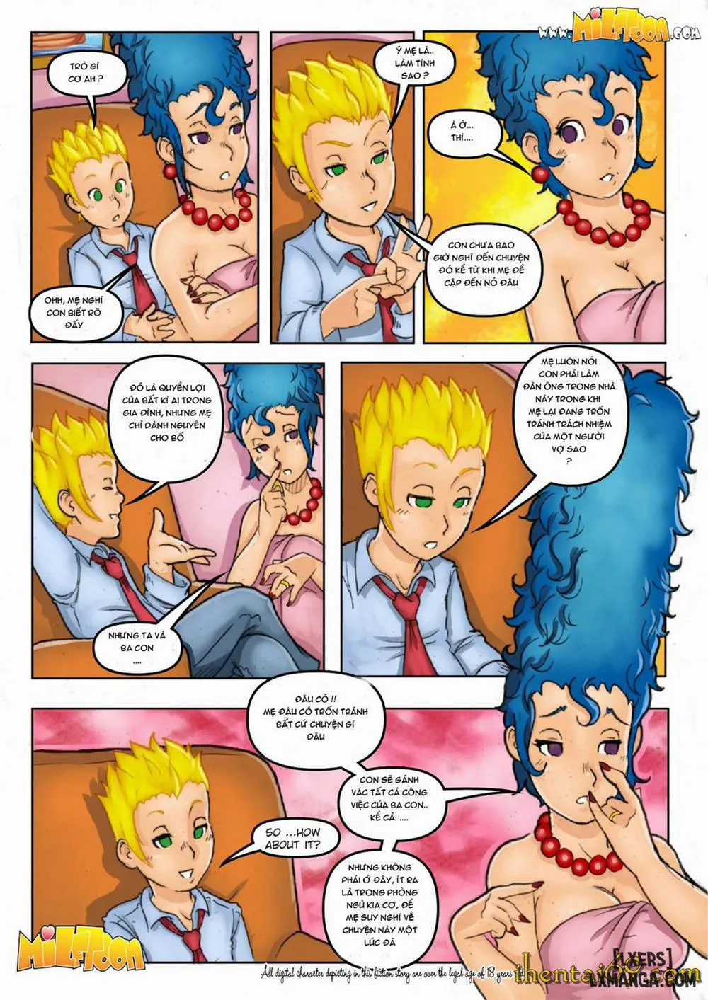 HentaiVN.net - Ảnh 9 - Moe Is My Boyfriend [The Simpsons] - Chap 3