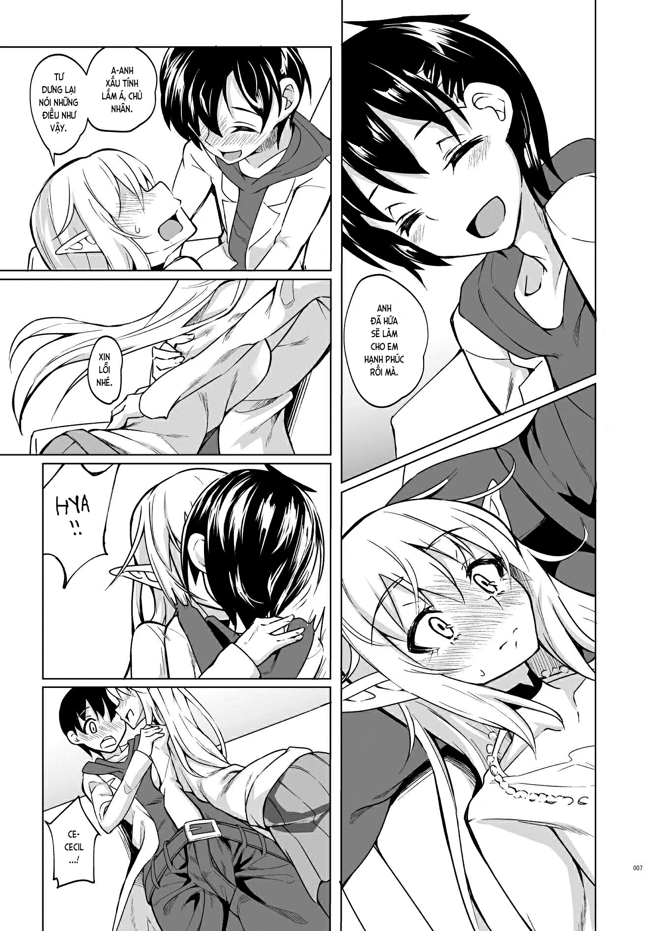 HentaiVN.net - Ảnh 8 - Toaru Elf o Hikitorimashite Shunmin no Hi [とあるエルフを引き取りまして 春眠の日] - Chap 1