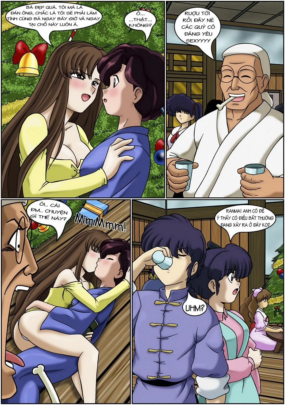 HentaiVN.net - Ảnh 15 - Merry Chrismas (Ranma 1/2) - Chap 1