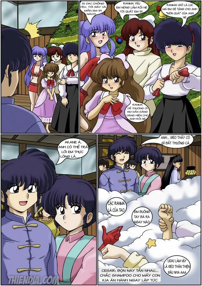 HentaiVN.net - Ảnh 16 - Merry Chrismas (Ranma 1/2) - Chap 1