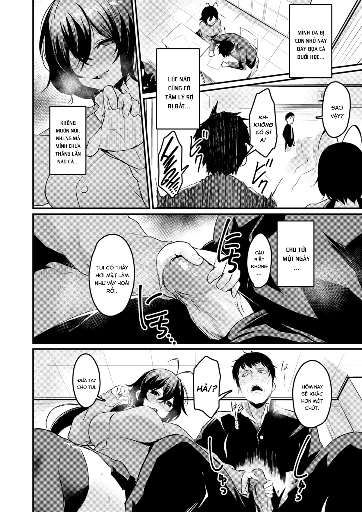 HentaiVN.net - Ảnh 11 - Con Biến Thái Ngồi Bàn Bên [The Pervert Next To Me] - Chap 1