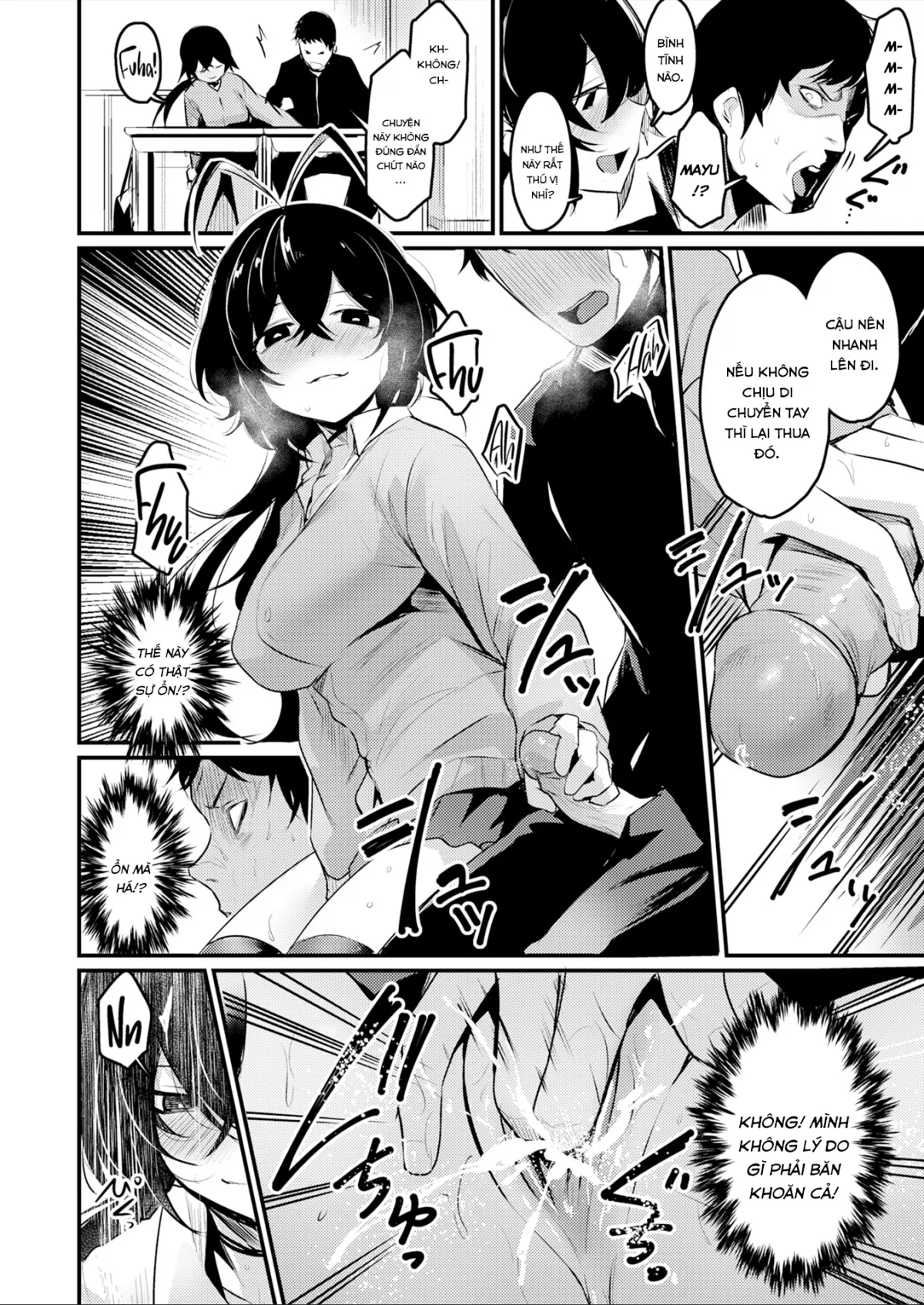 HentaiVN.net - Ảnh 13 - Con Biến Thái Ngồi Bàn Bên [The Pervert Next To Me] - Chap 1