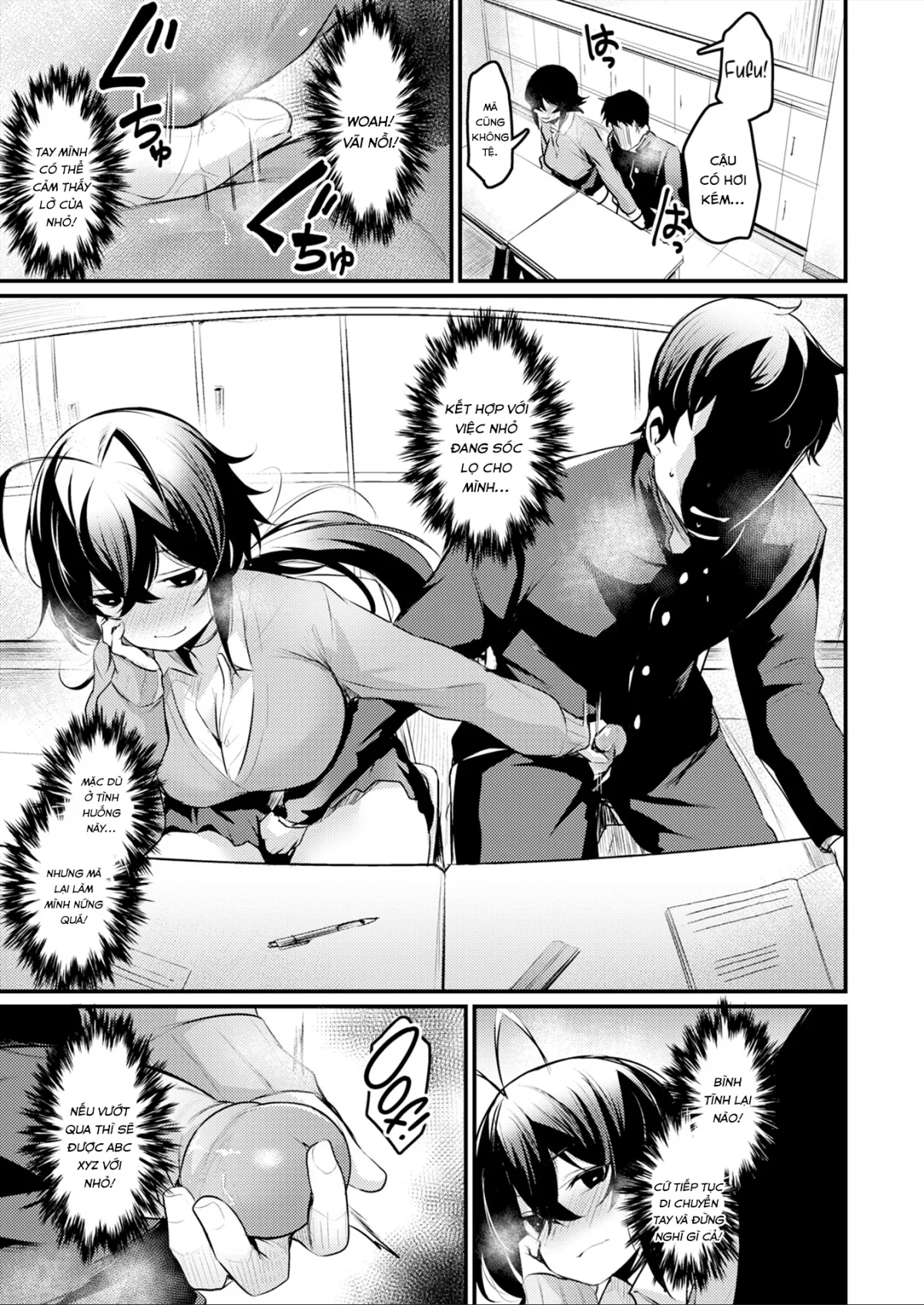 HentaiVN.net - Ảnh 14 - Con Biến Thái Ngồi Bàn Bên [The Pervert Next To Me] - Chap 1