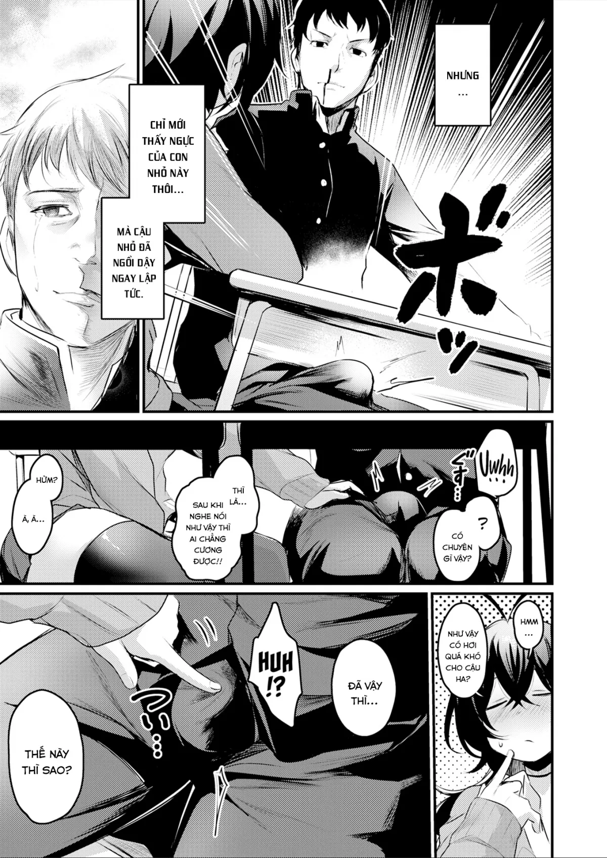 HentaiVN.net - Ảnh 6 - Con Biến Thái Ngồi Bàn Bên [The Pervert Next To Me] - Chap 1