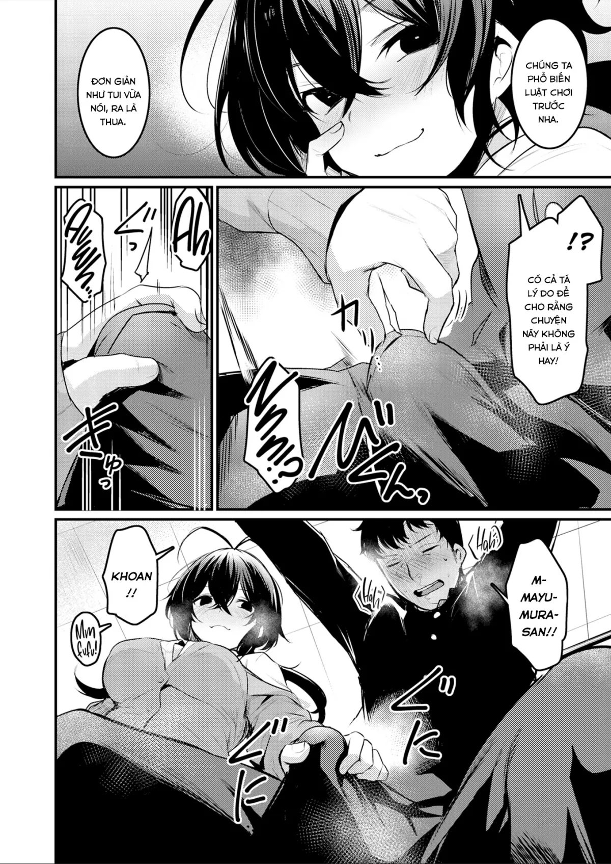 HentaiVN.net - Ảnh 7 - Con Biến Thái Ngồi Bàn Bên [The Pervert Next To Me] - Chap 1
