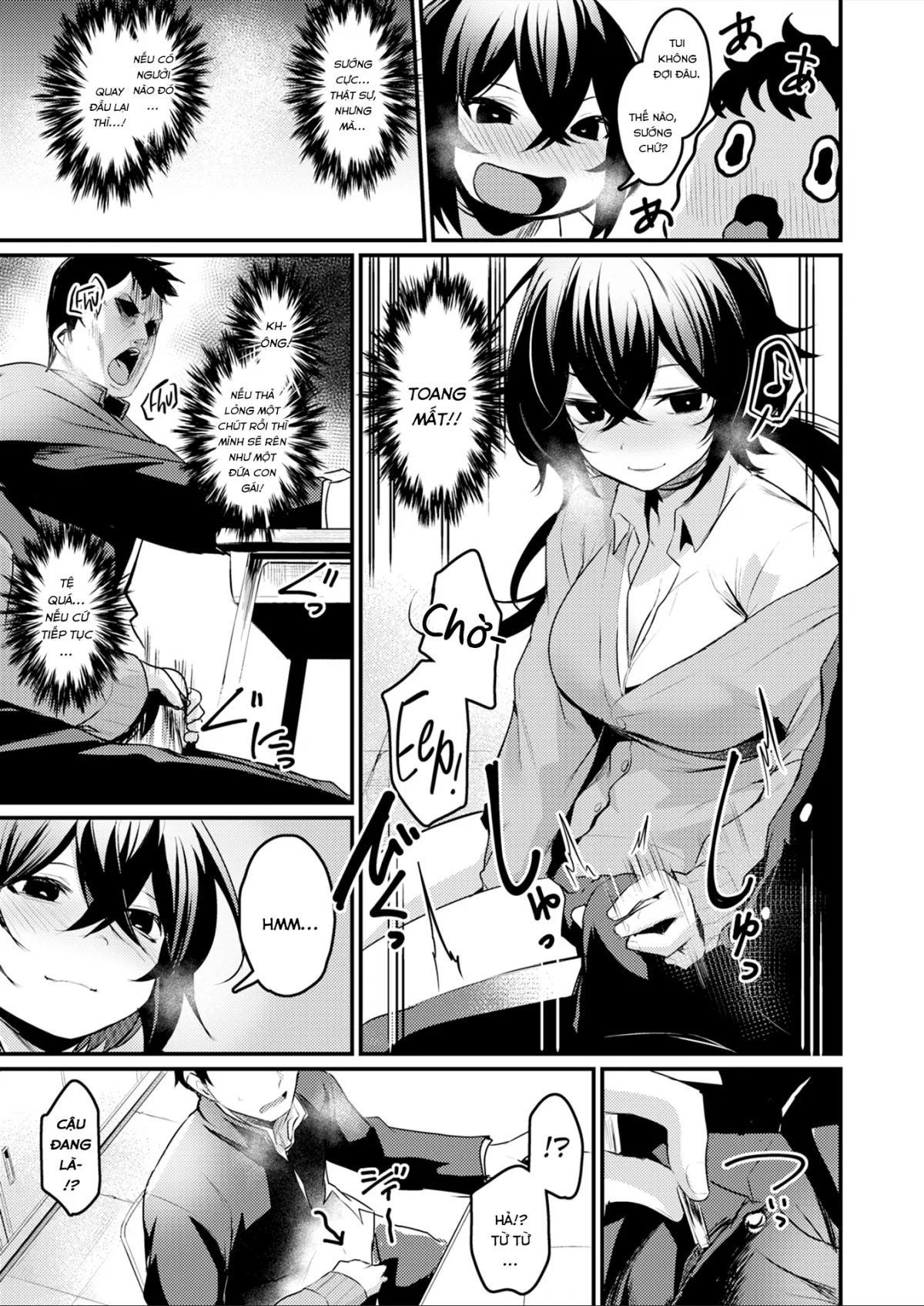 HentaiVN.net - Ảnh 8 - Con Biến Thái Ngồi Bàn Bên [The Pervert Next To Me] - Chap 1
