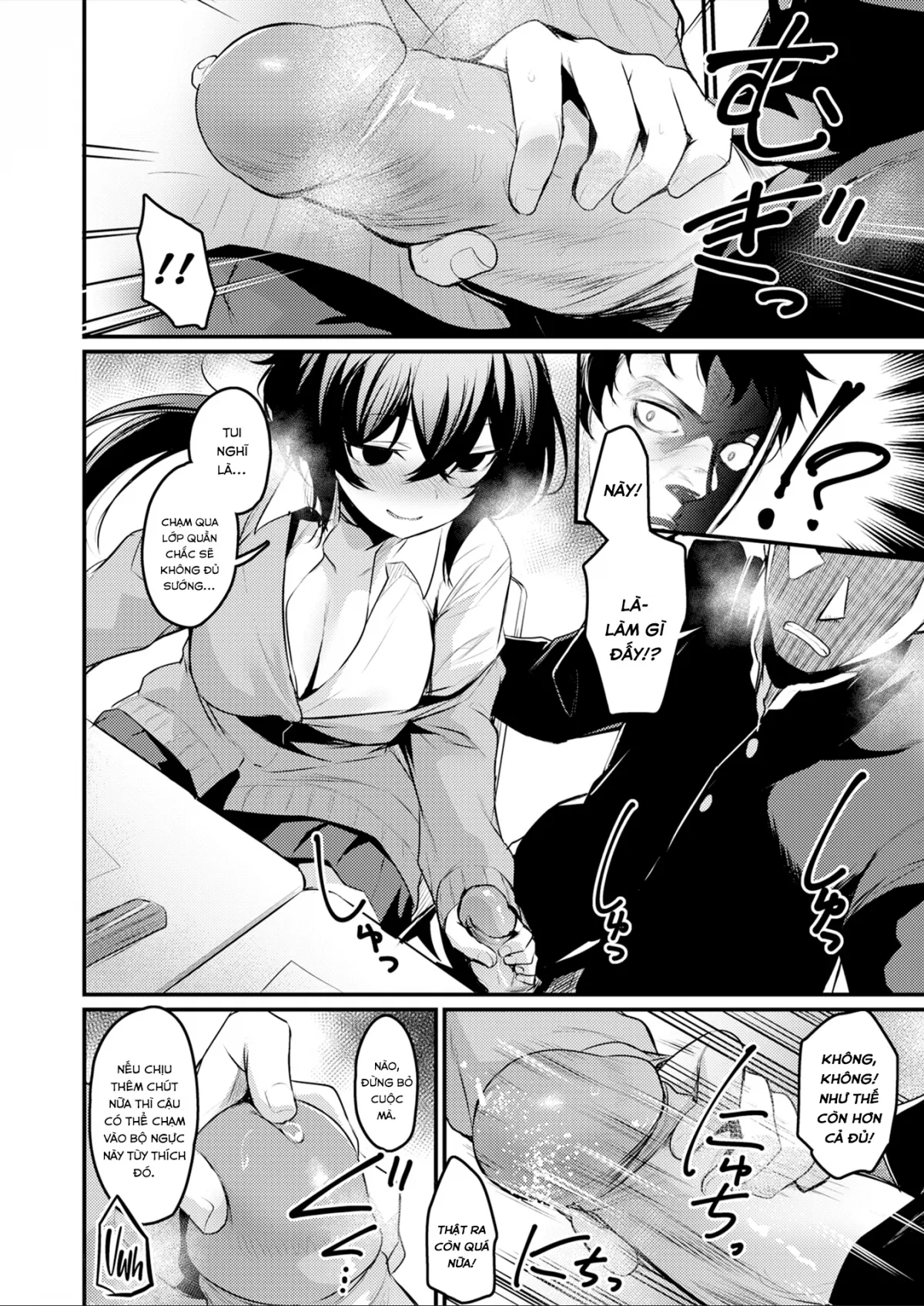 HentaiVN.net - Ảnh 9 - Con Biến Thái Ngồi Bàn Bên [The Pervert Next To Me] - Chap 1