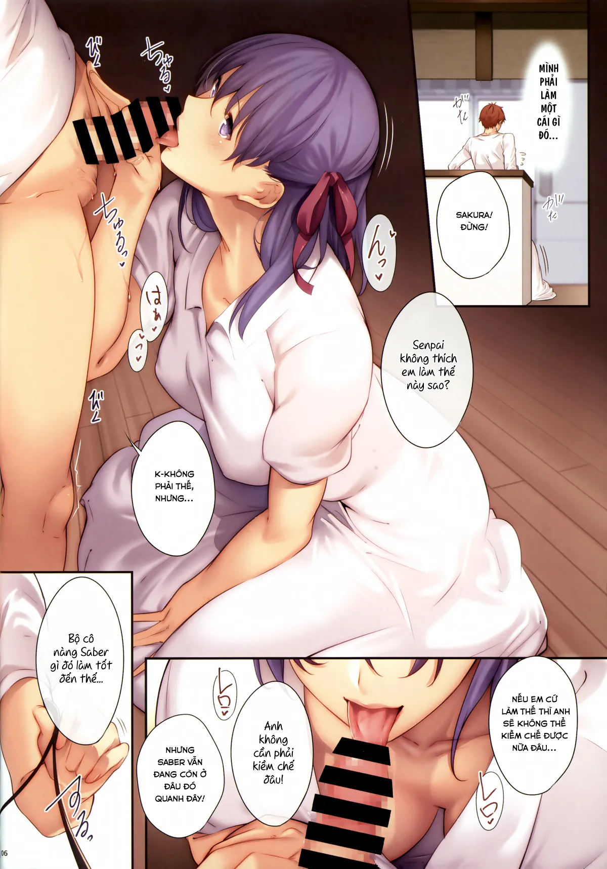HentaiVN.net - Ảnh 5 - THE BOOK OF SAKURA (Fate/stay night) - Chap 1
