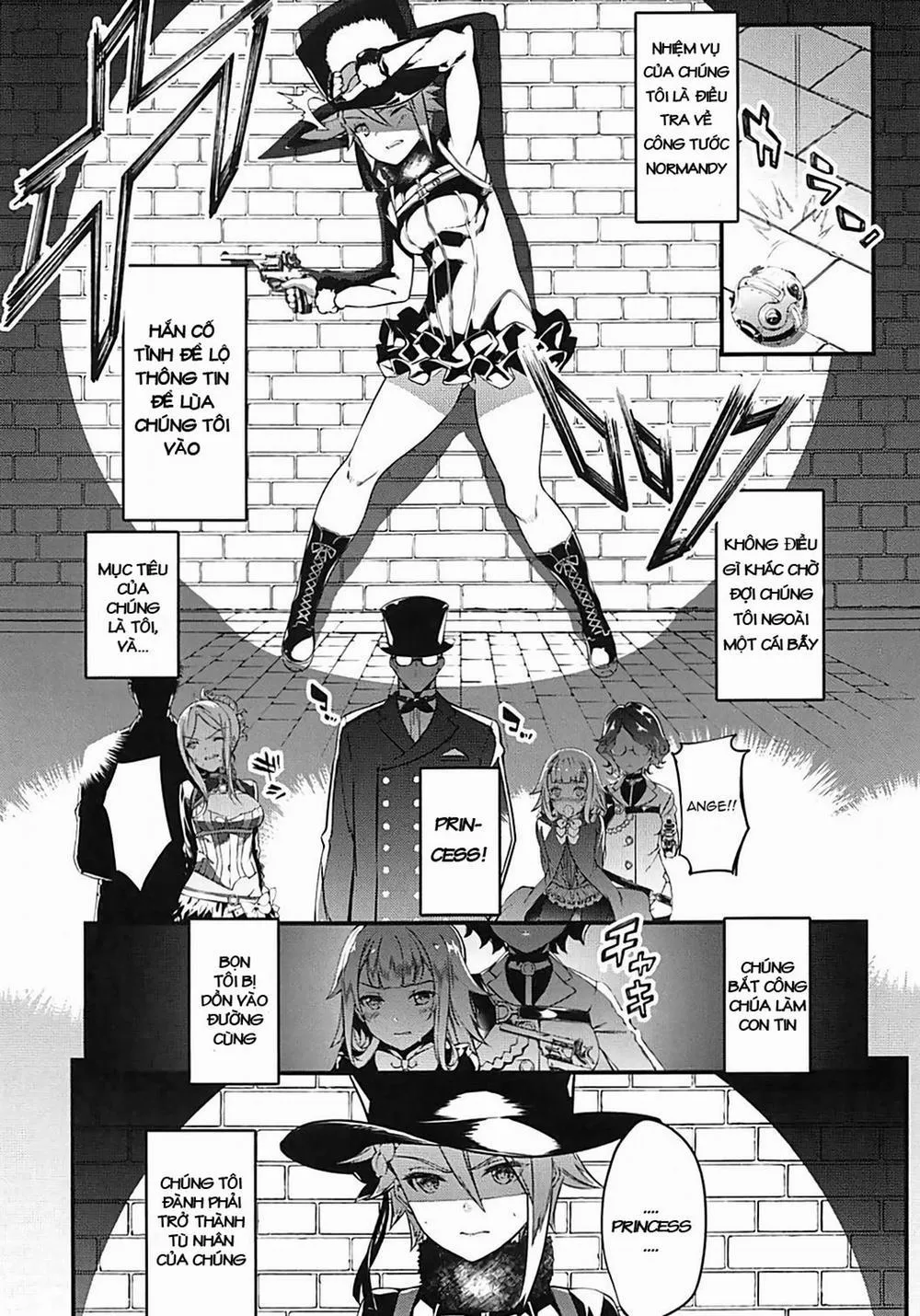HentaiVN.net - Ảnh 3 - Principal Report (Princess Principal) - Chap 1