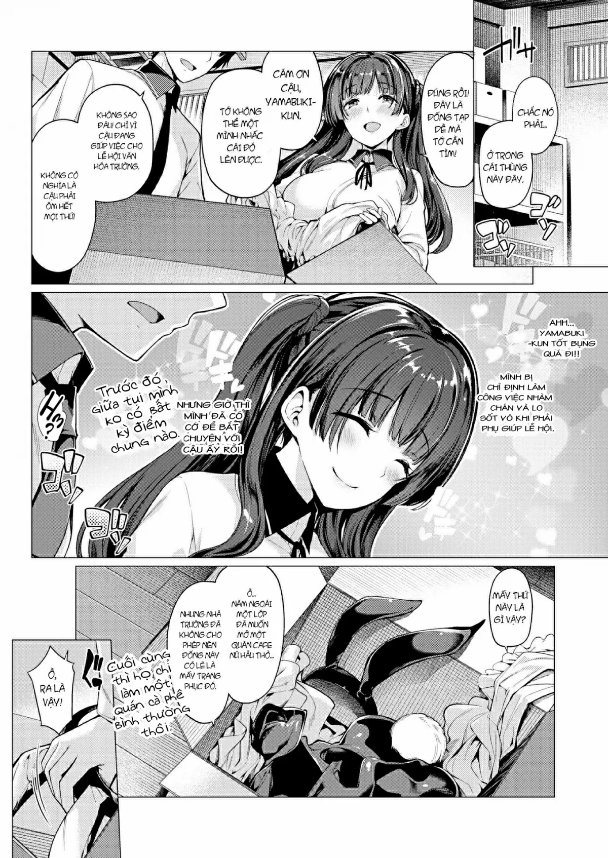 HentaiVN.net - Ảnh 4 - Nàng Hầu Thỏ Bấn Tình - Chap 1