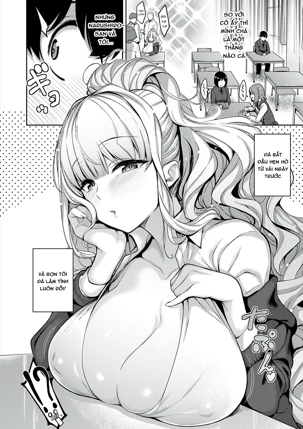 HentaiVN.net - Ảnh 3 - Cô bạn gái tràn đầy tình yêu của tôi! [Kanojo wa Sukidarake; She's Full of Love!; 彼女はスキだらけ] - Chap 1