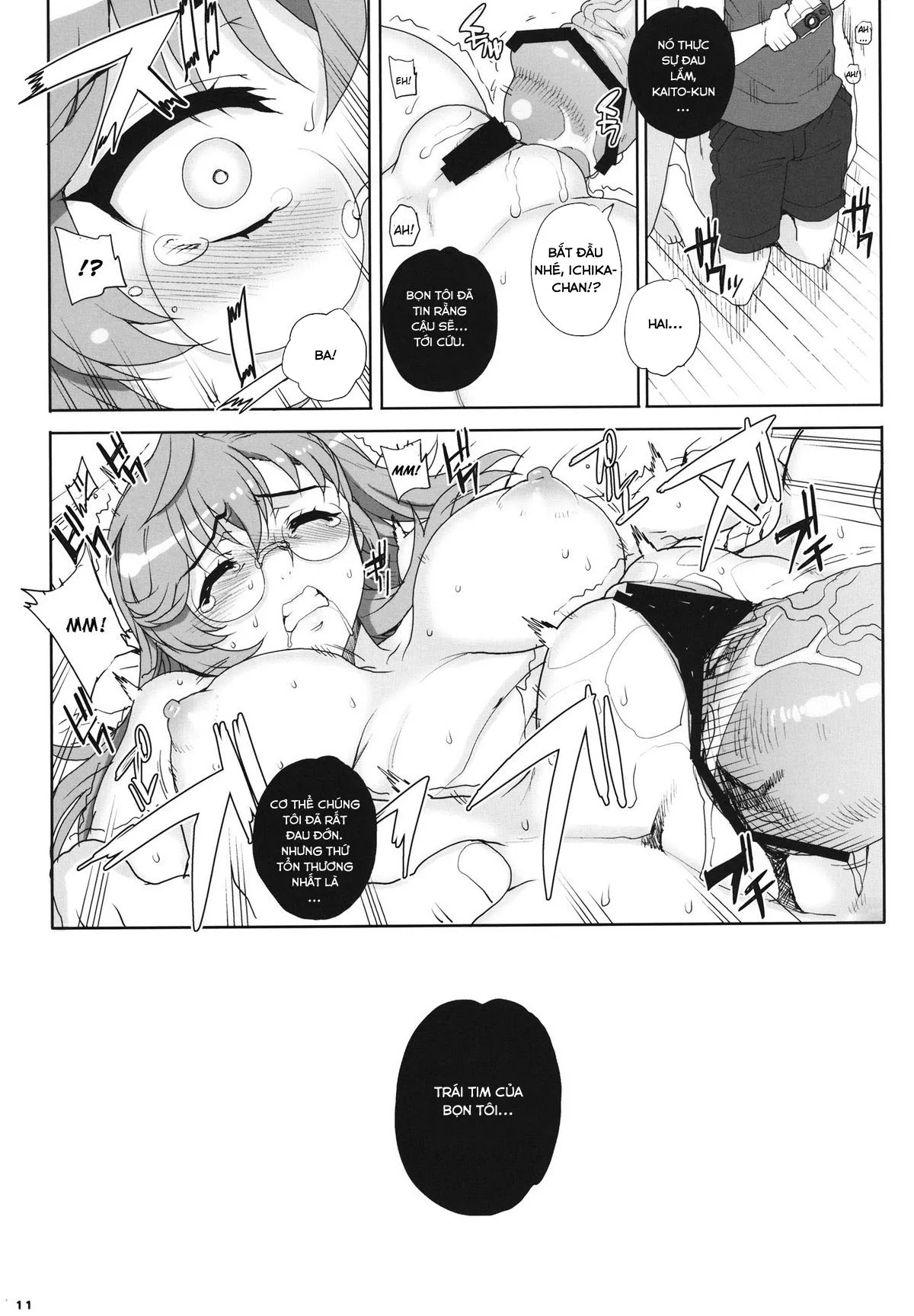 HentaiVN.net - Ảnh 11 - Akai Kayumidome - Chap 1