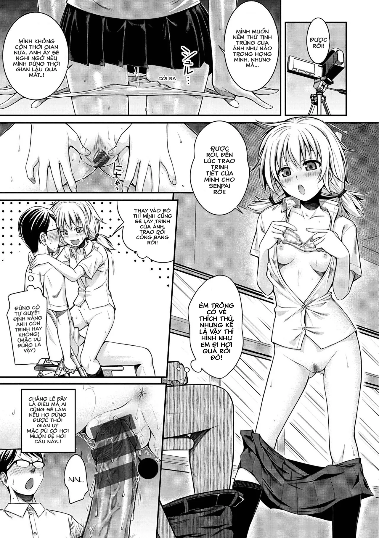 HentaiVN.net - Ảnh 11 - Jikan o Tomerussu! - Chap 1