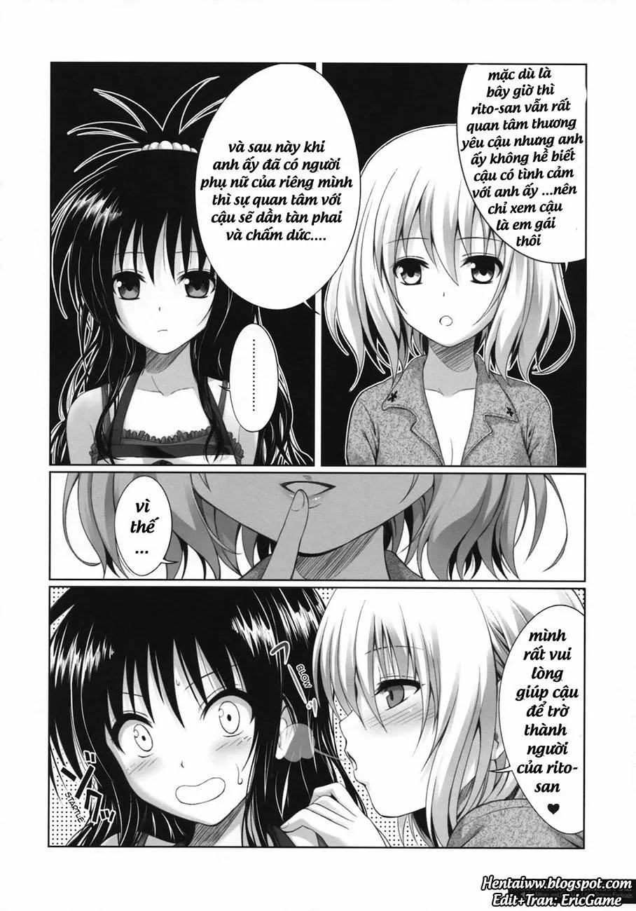 HentaiVN.net - Ảnh 13 - MIKAN,MOMO,SOMETIMES PETA (To Love-Ru Darkness) - Chap 1