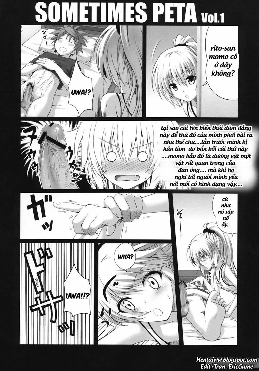 HentaiVN.net - Ảnh 15 - MIKAN,MOMO,SOMETIMES PETA (To Love-Ru Darkness) - Chap 1
