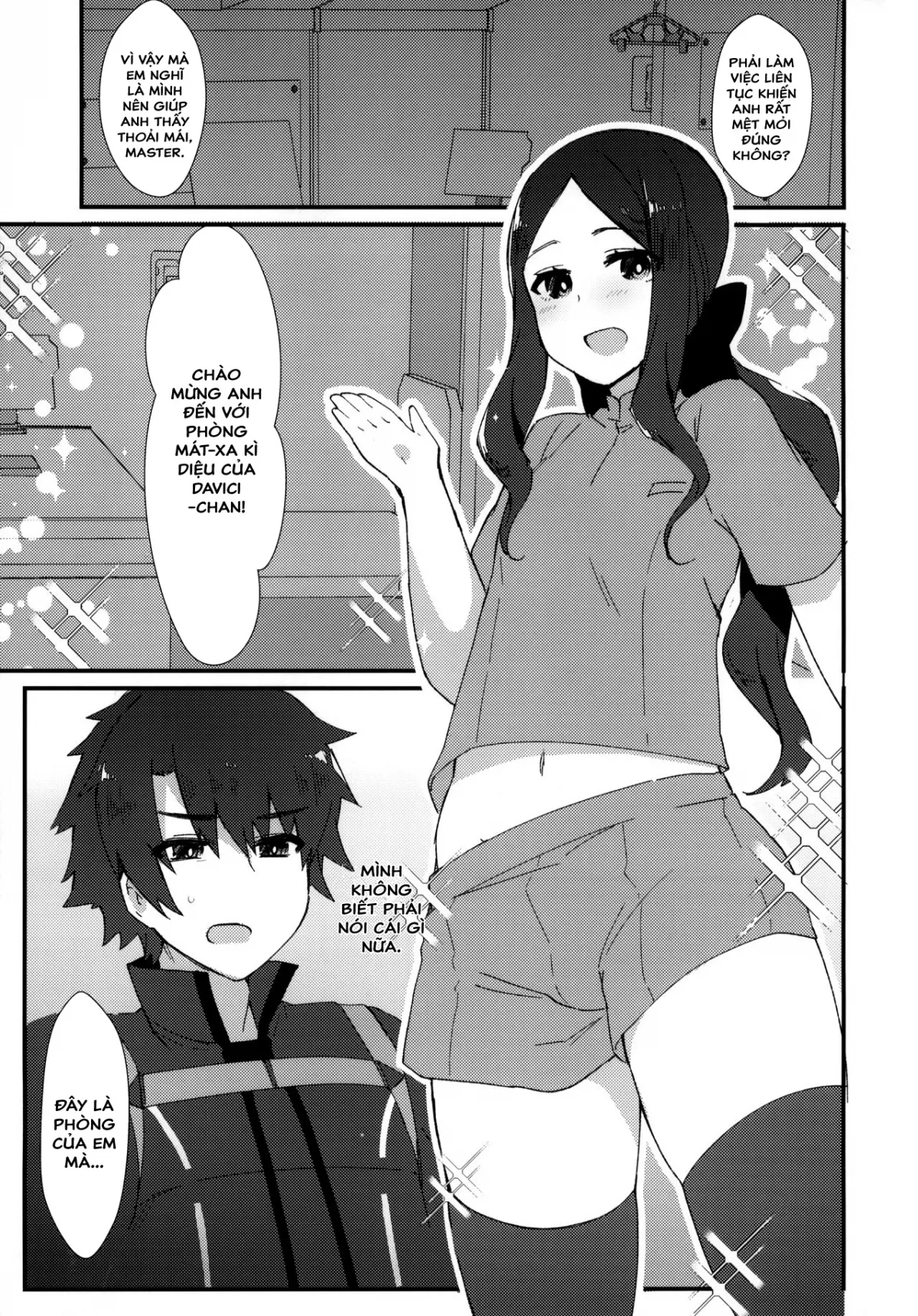 HentaiVN.net - Ảnh 2 - Da Vinci-chan no Oil Massage-ten e Youkoso ♥ (Fate/Grand Order) - Chap 1