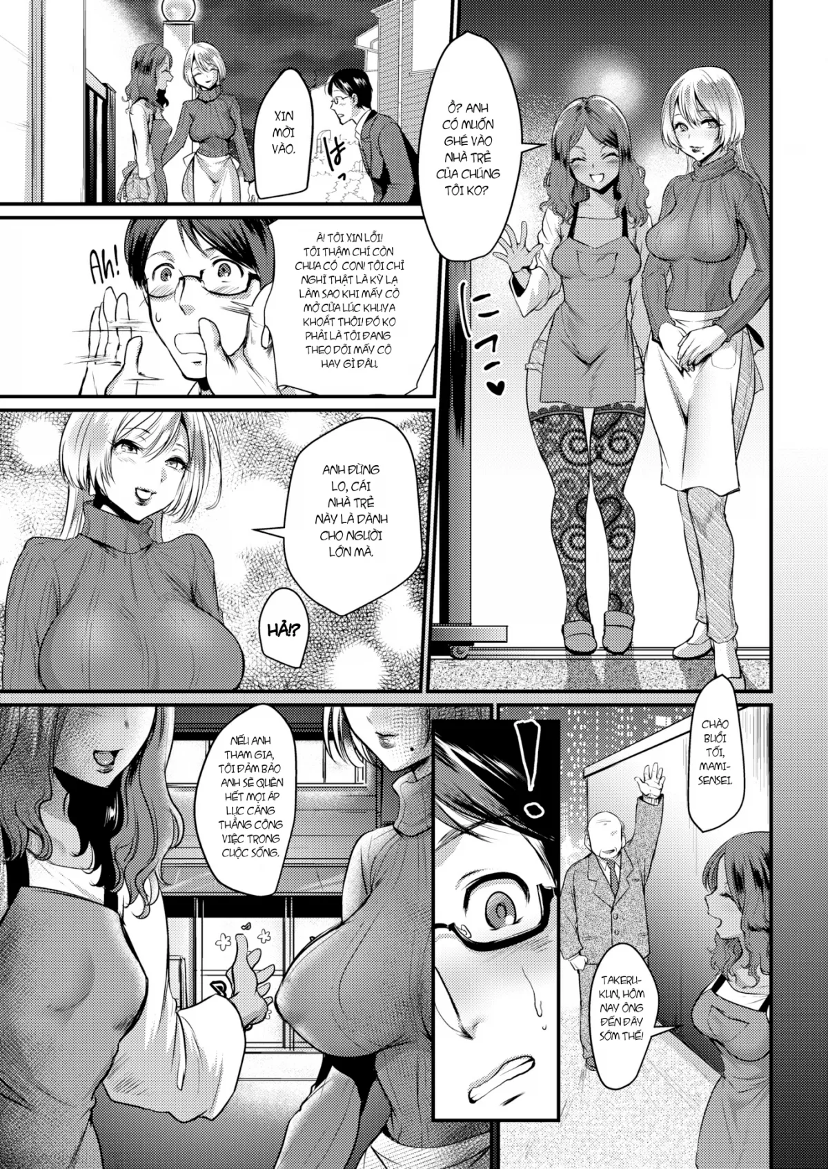 HentaiVN.net - Ảnh 5 - Nhà Trẻ Người Lớn - Chap 1
