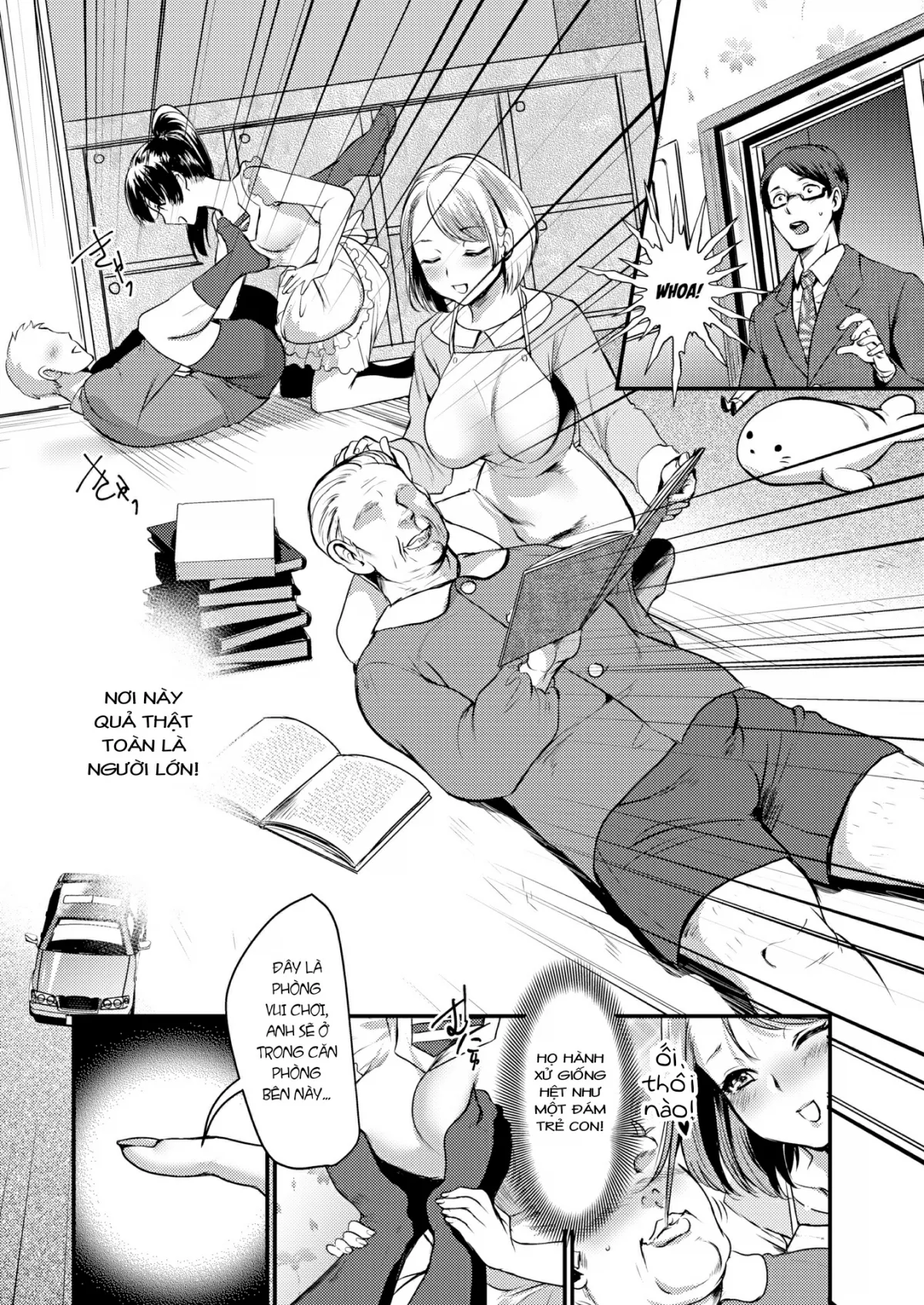 HentaiVN.net - Ảnh 6 - Nhà Trẻ Người Lớn - Chap 1