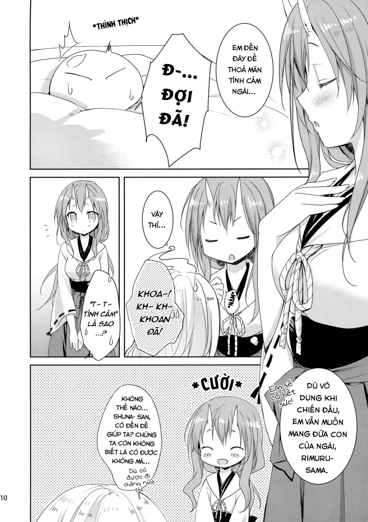 HentaiVN.net - Ảnh 10 - Shuna wa Rimuru-sama no Kodomo ga Hoshi no desu! [Shuna Muốn Có Con Với Rimuru- sama!] - Chap 1