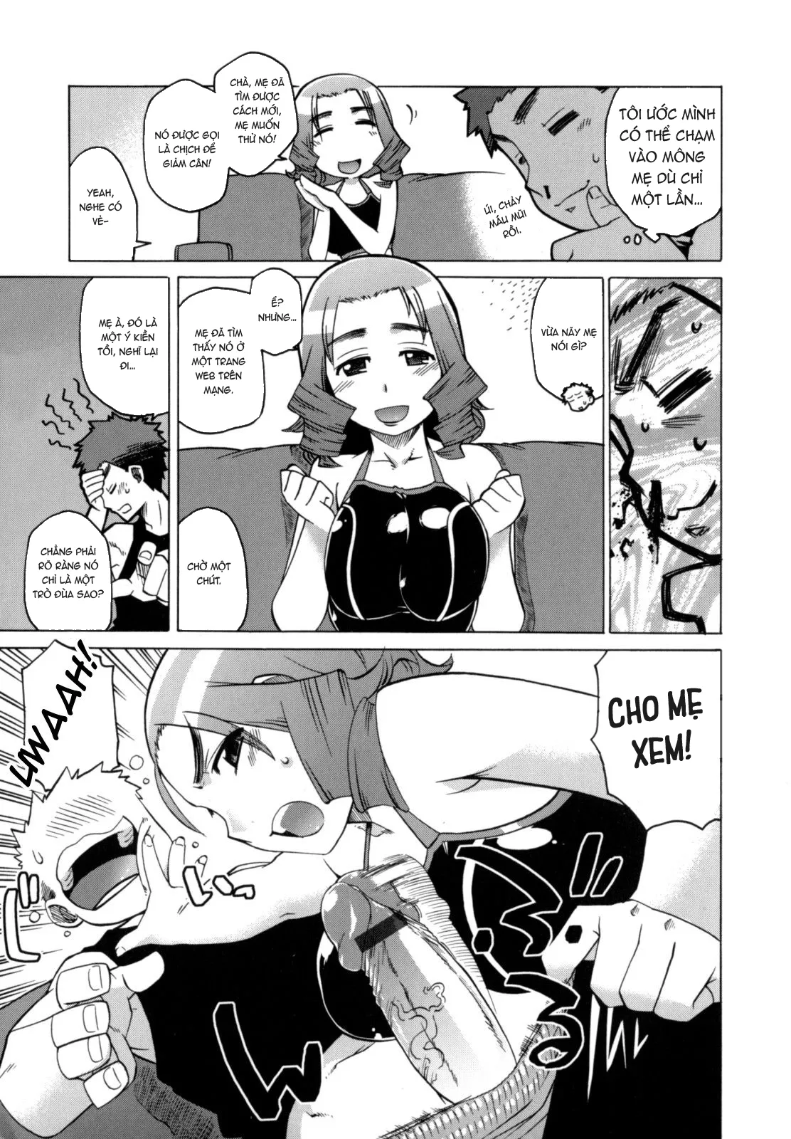 HentaiVN.net - Ảnh 6 - Mamma Mia! - Chap 1