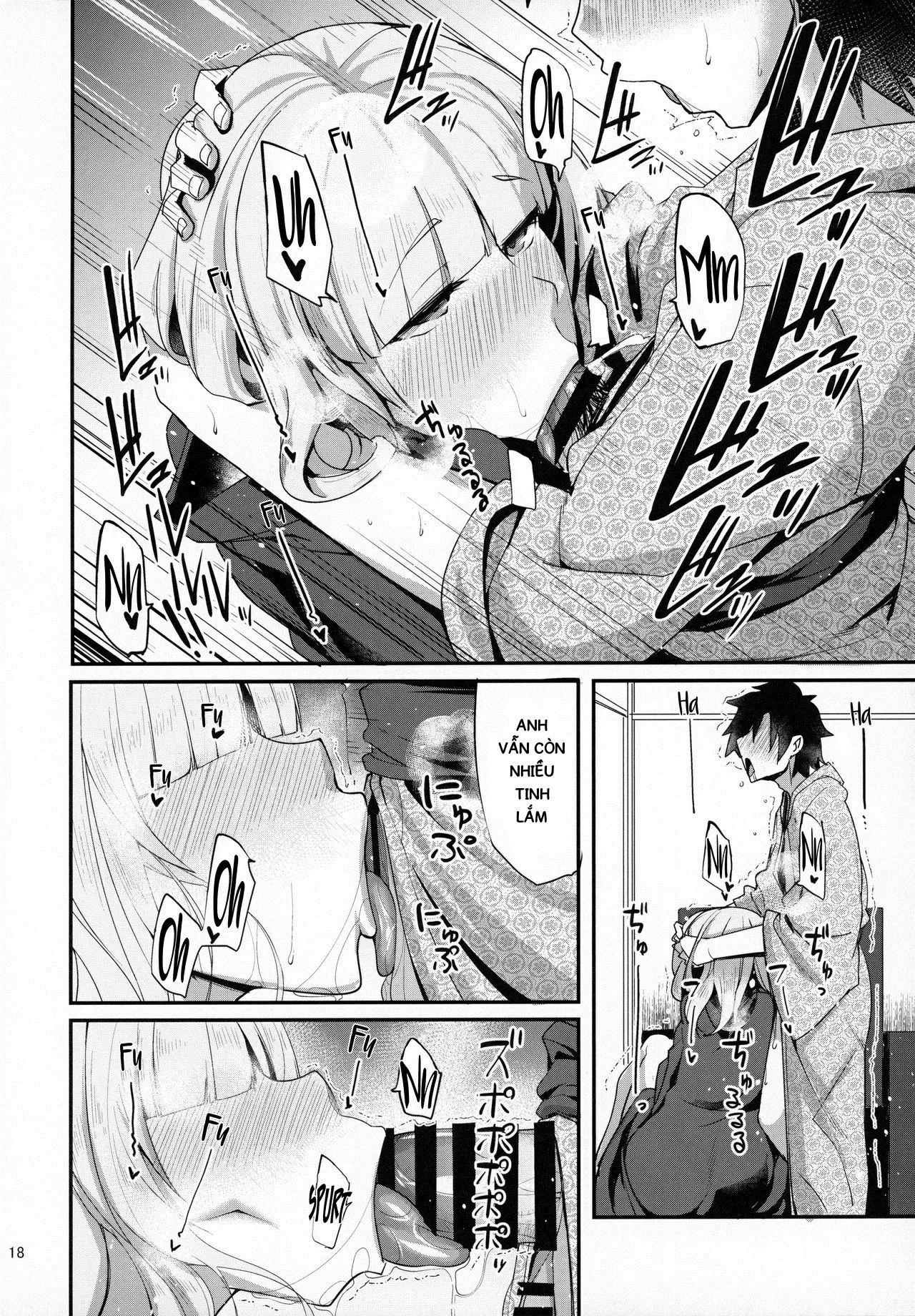 HentaiVN.net - Ảnh 16 - Carmilla-san to Onsen Ryokan de Shita Koto no Zenbu [ろんぱいあ (Fue、きづかかずき)] - Chap 1