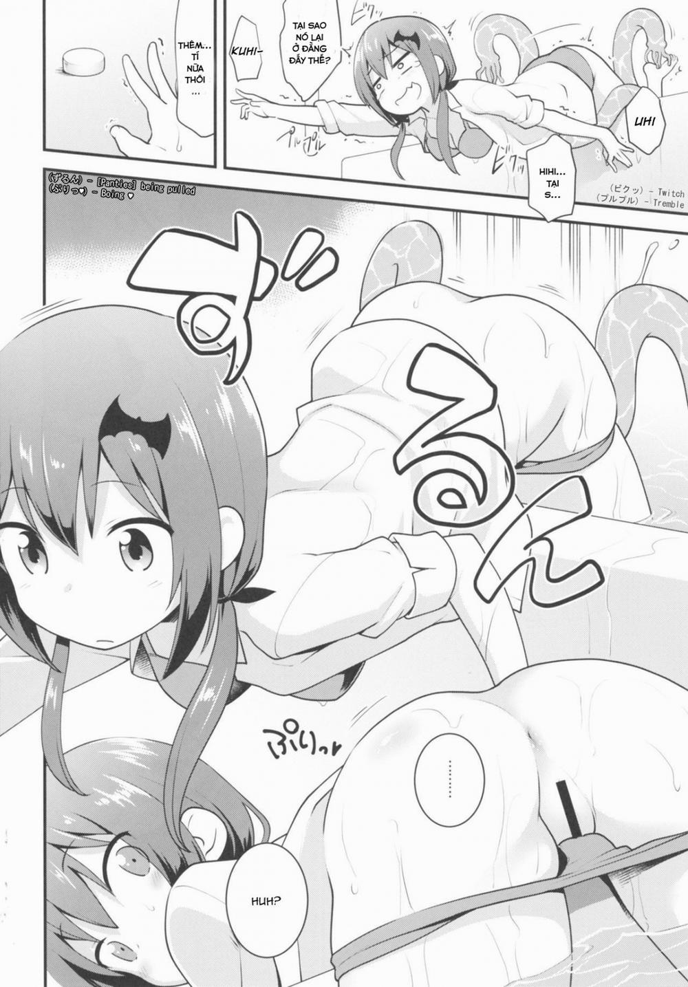 HentaiVN.net - Ảnh 9 - Satania VS Shokushuburo (Gabriel DropOut) [Satania VS Tentacle Bath] - Chap 1