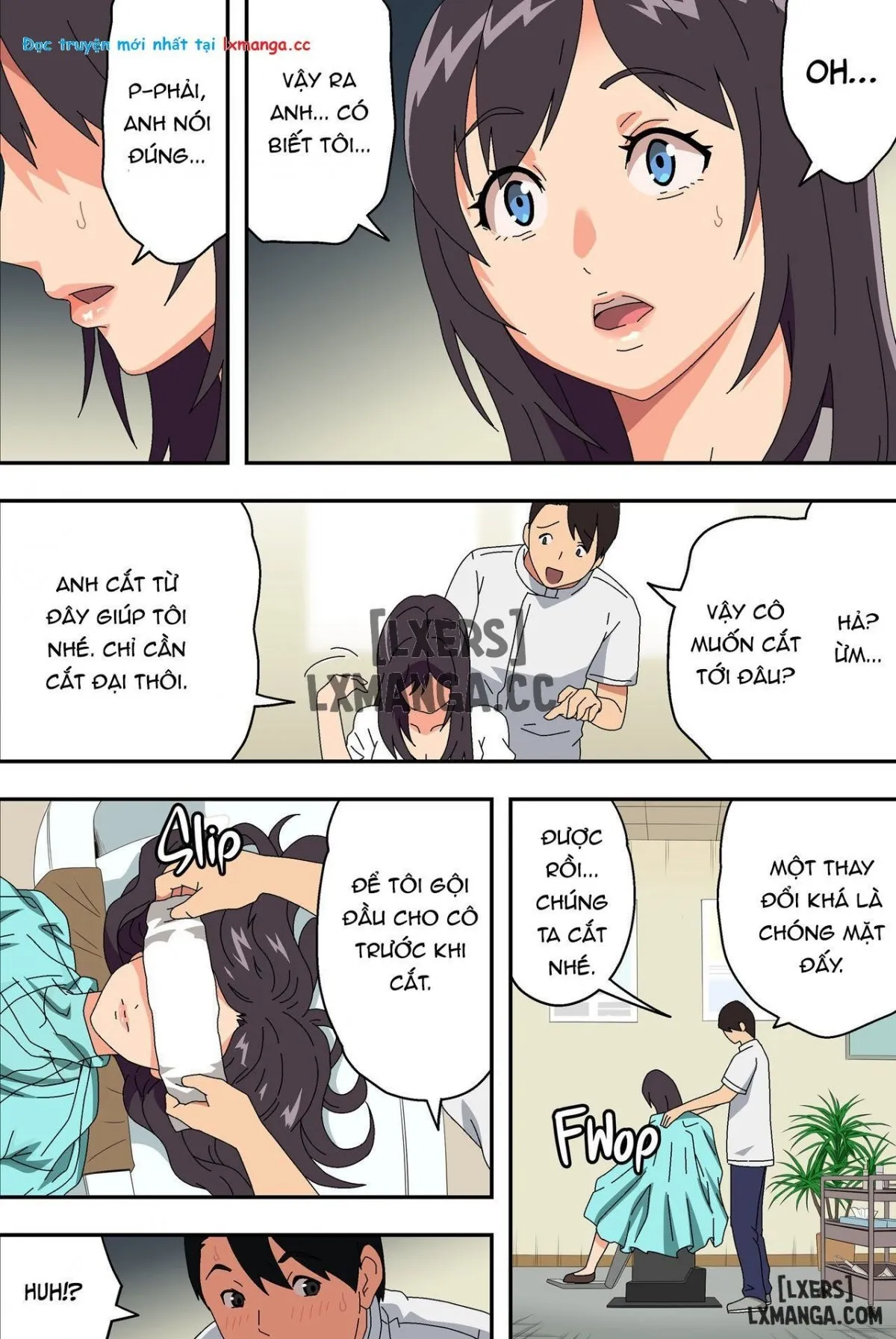 HentaiVN.net - Ảnh 12 - Barber Shop Fuck - Chap 1