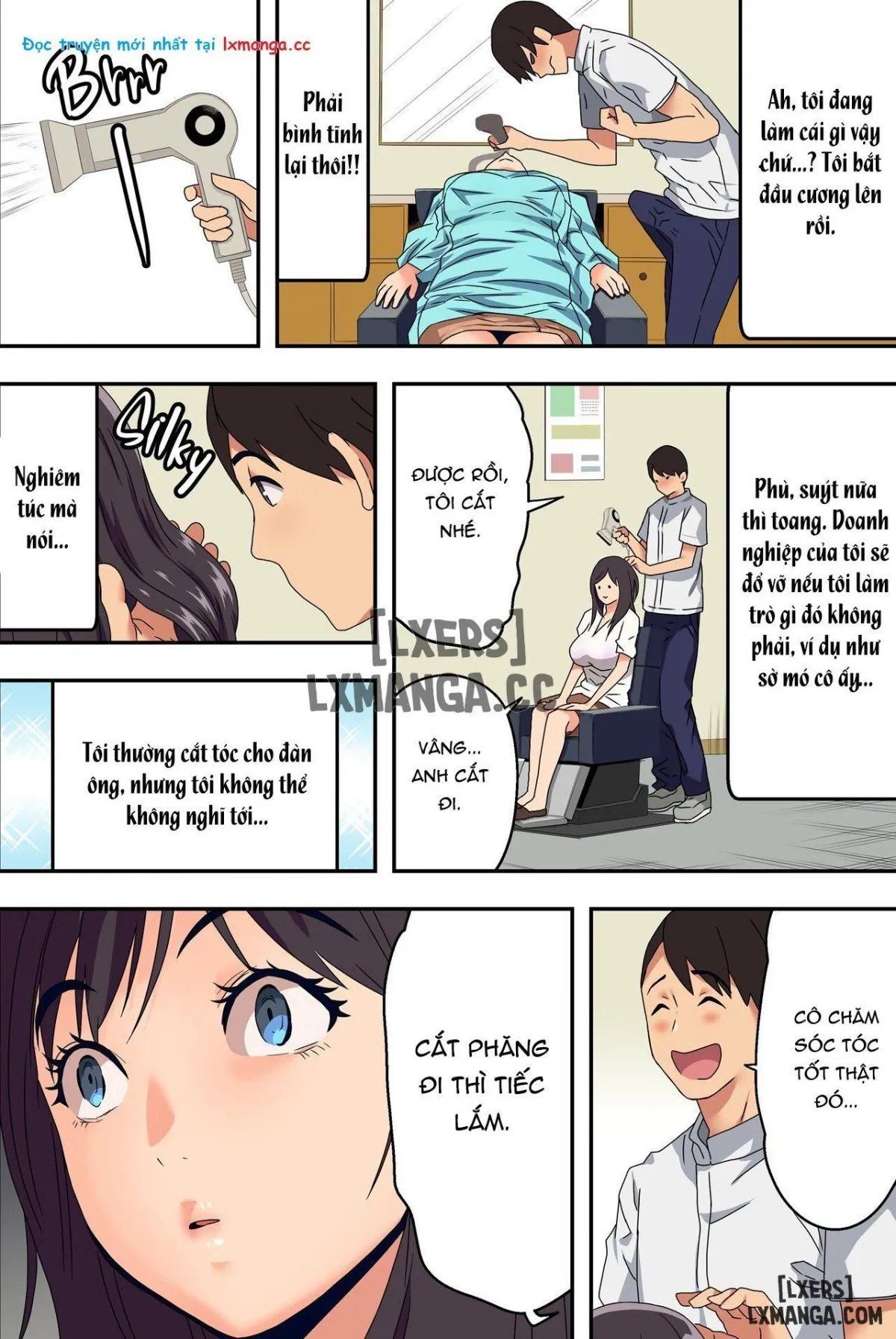 HentaiVN.net - Ảnh 15 - Barber Shop Fuck - Chap 1