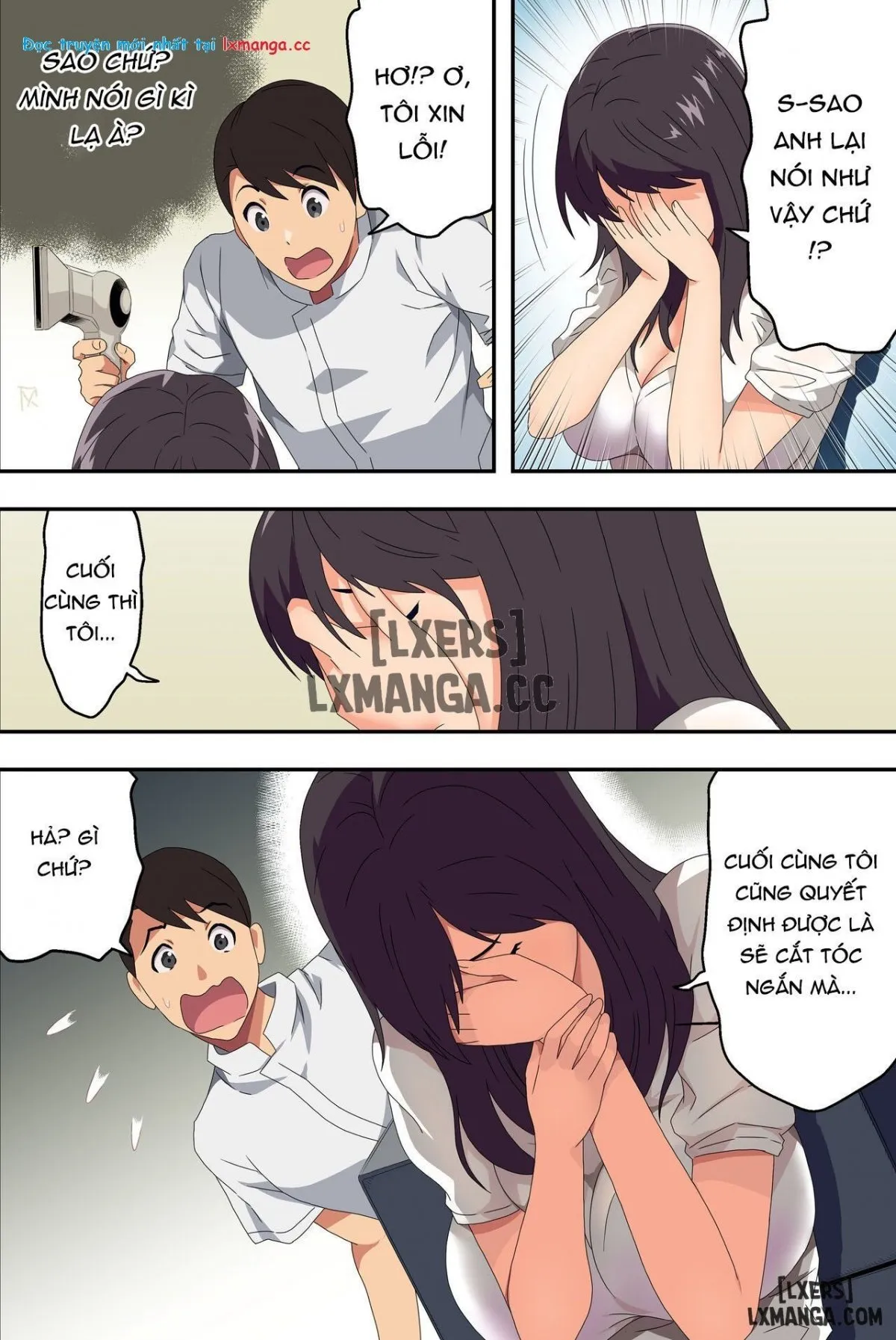 HentaiVN.net - Ảnh 16 - Barber Shop Fuck - Chap 1