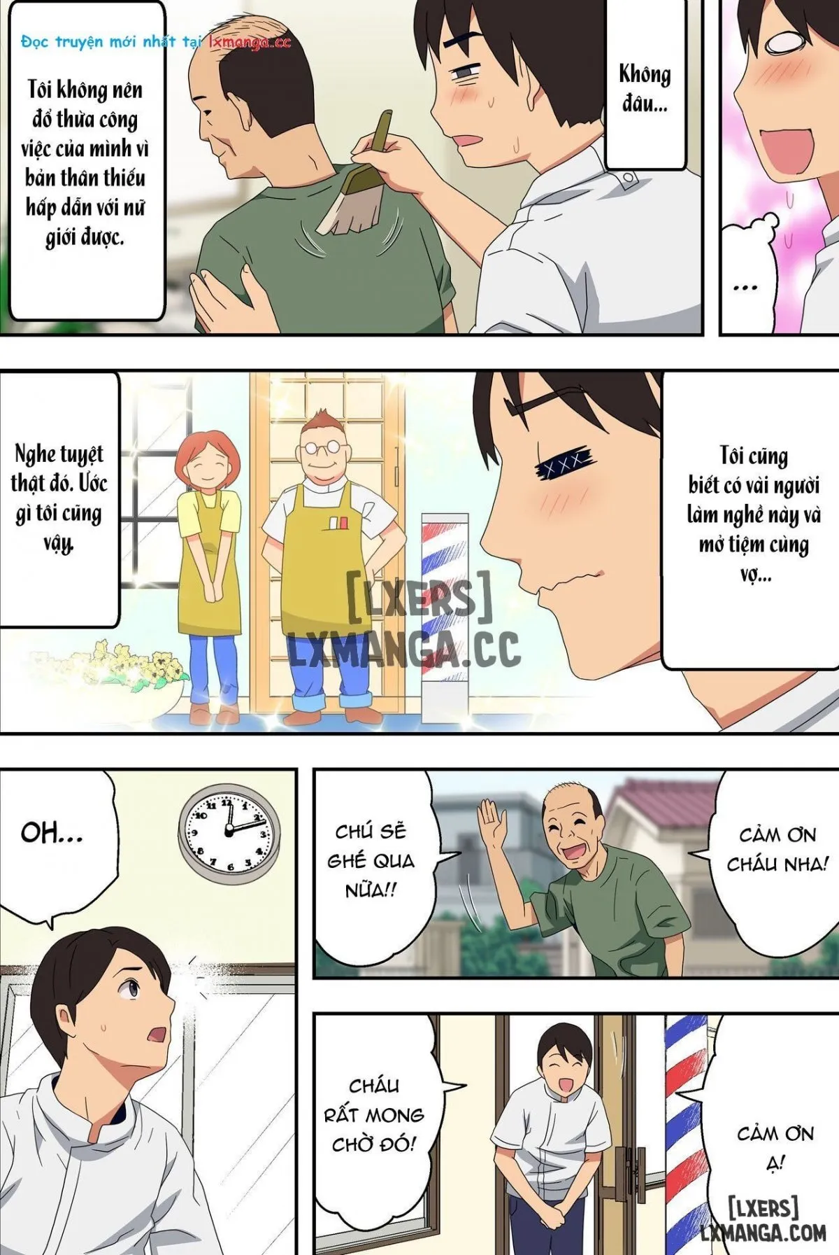 HentaiVN.net - Ảnh 6 - Barber Shop Fuck - Chap 1