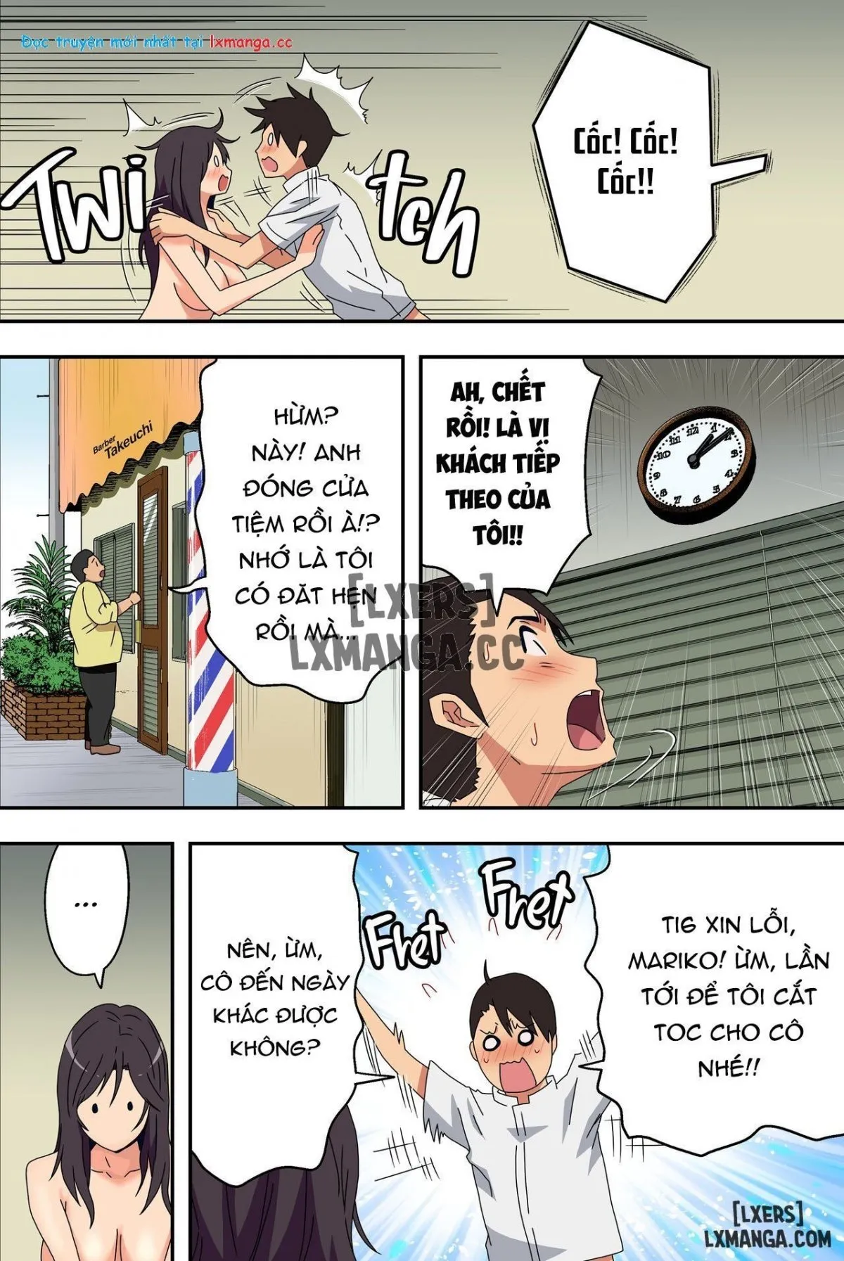 HentaiVN.net - Ảnh 62 - Barber Shop Fuck - Chap 1