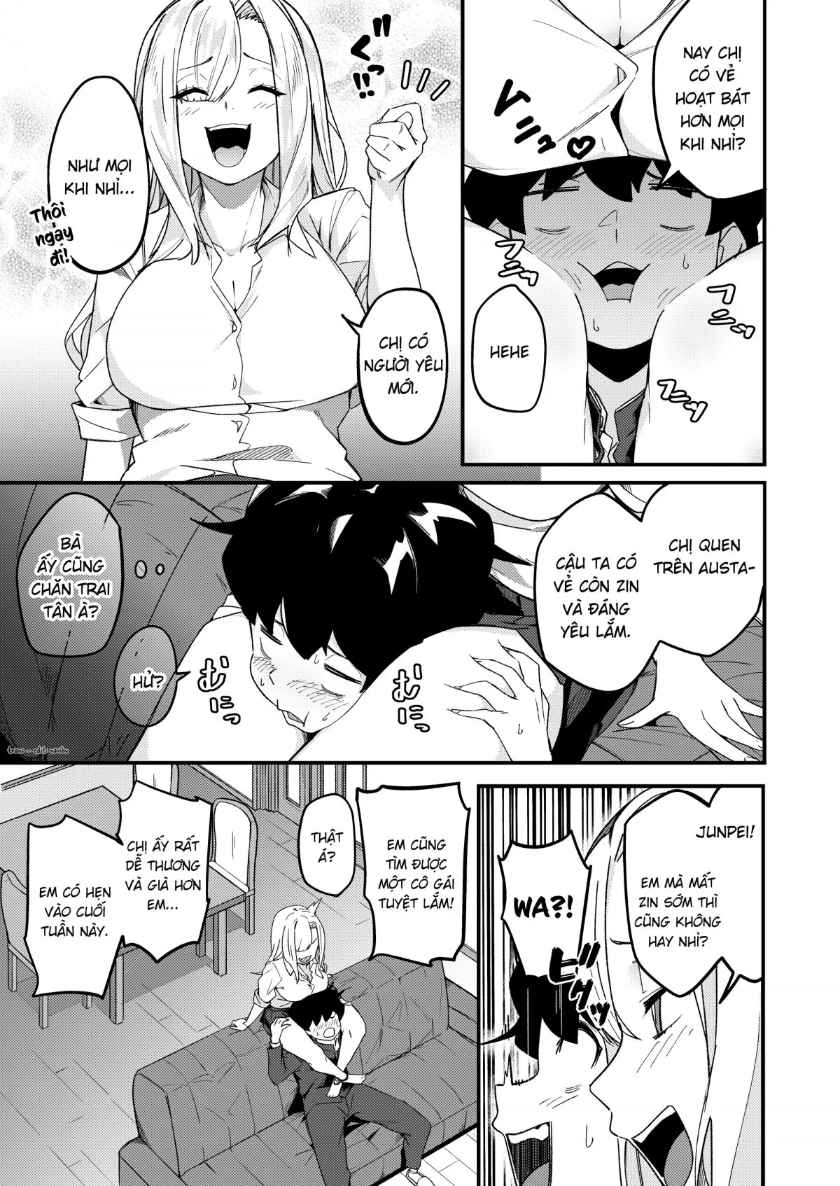 HentaiVN.net - Ảnh 14 - Chị em ghép cặp và cuộc sống tình dục bí mật [Kyoudai Matching ~Oya ni Naisho de Gachihame Koubi Seikatsu~] - Chap 1