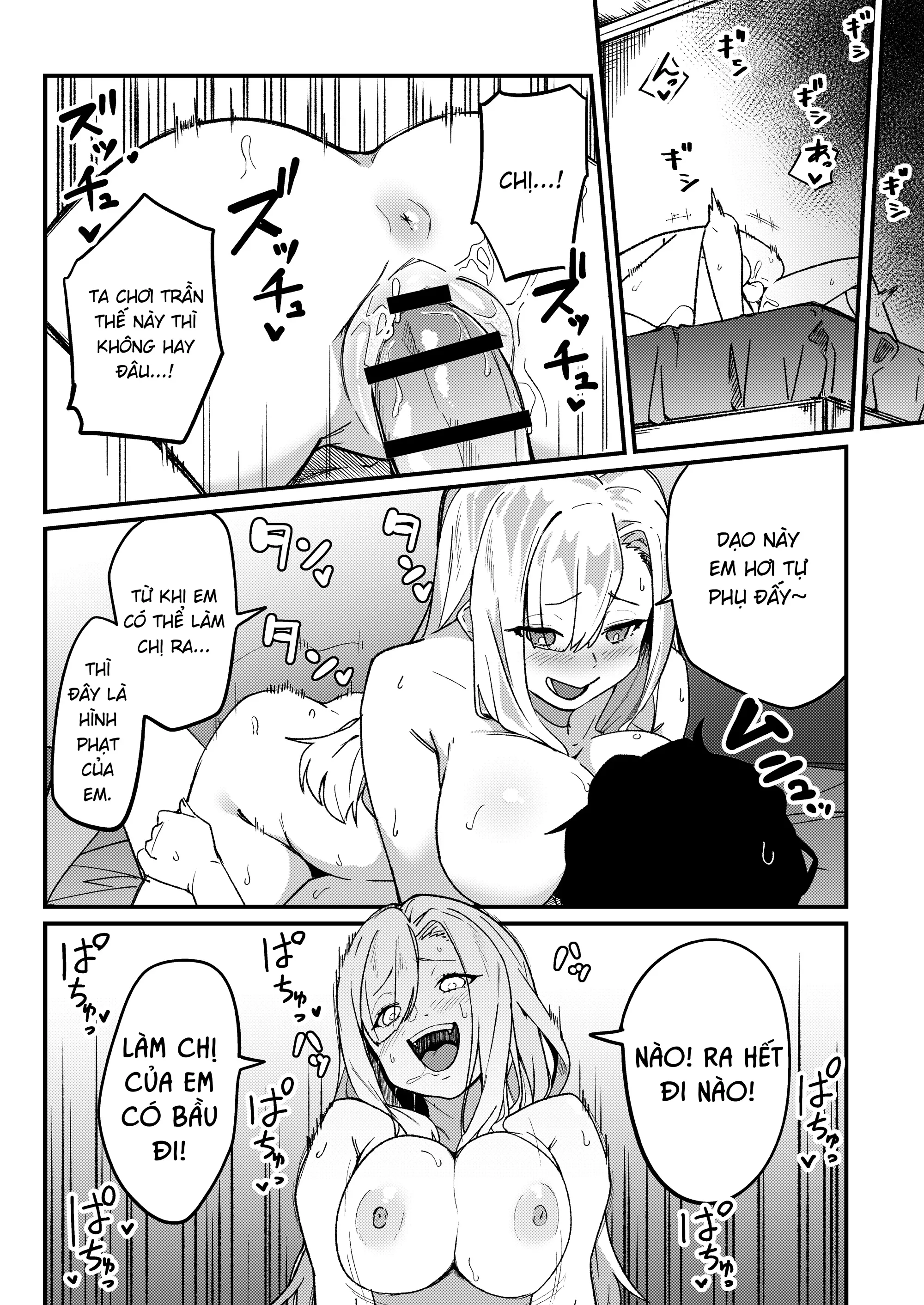 HentaiVN.net - Ảnh 39 - Chị em ghép cặp và cuộc sống tình dục bí mật [Kyoudai Matching ~Oya ni Naisho de Gachihame Koubi Seikatsu~] - Chap 2