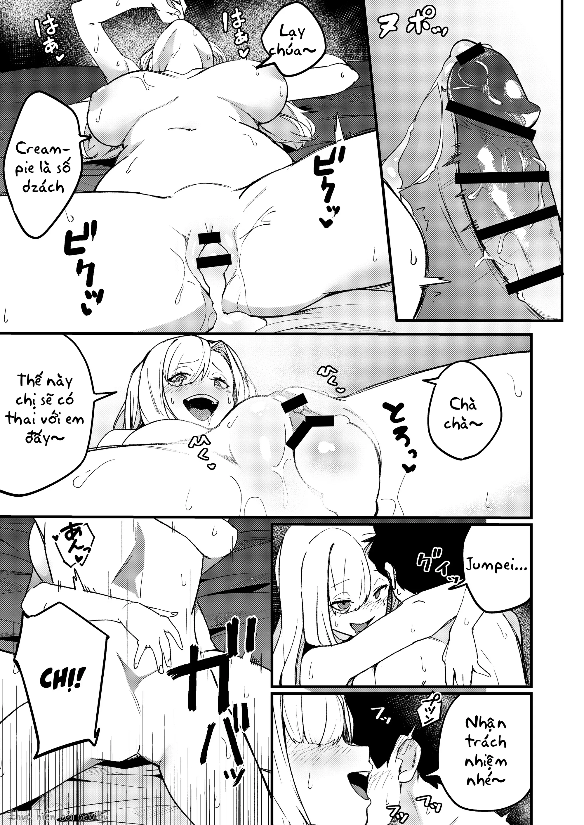 HentaiVN.net - Ảnh 42 - Chị em ghép cặp và cuộc sống tình dục bí mật [Kyoudai Matching ~Oya ni Naisho de Gachihame Koubi Seikatsu~] - Chap 2