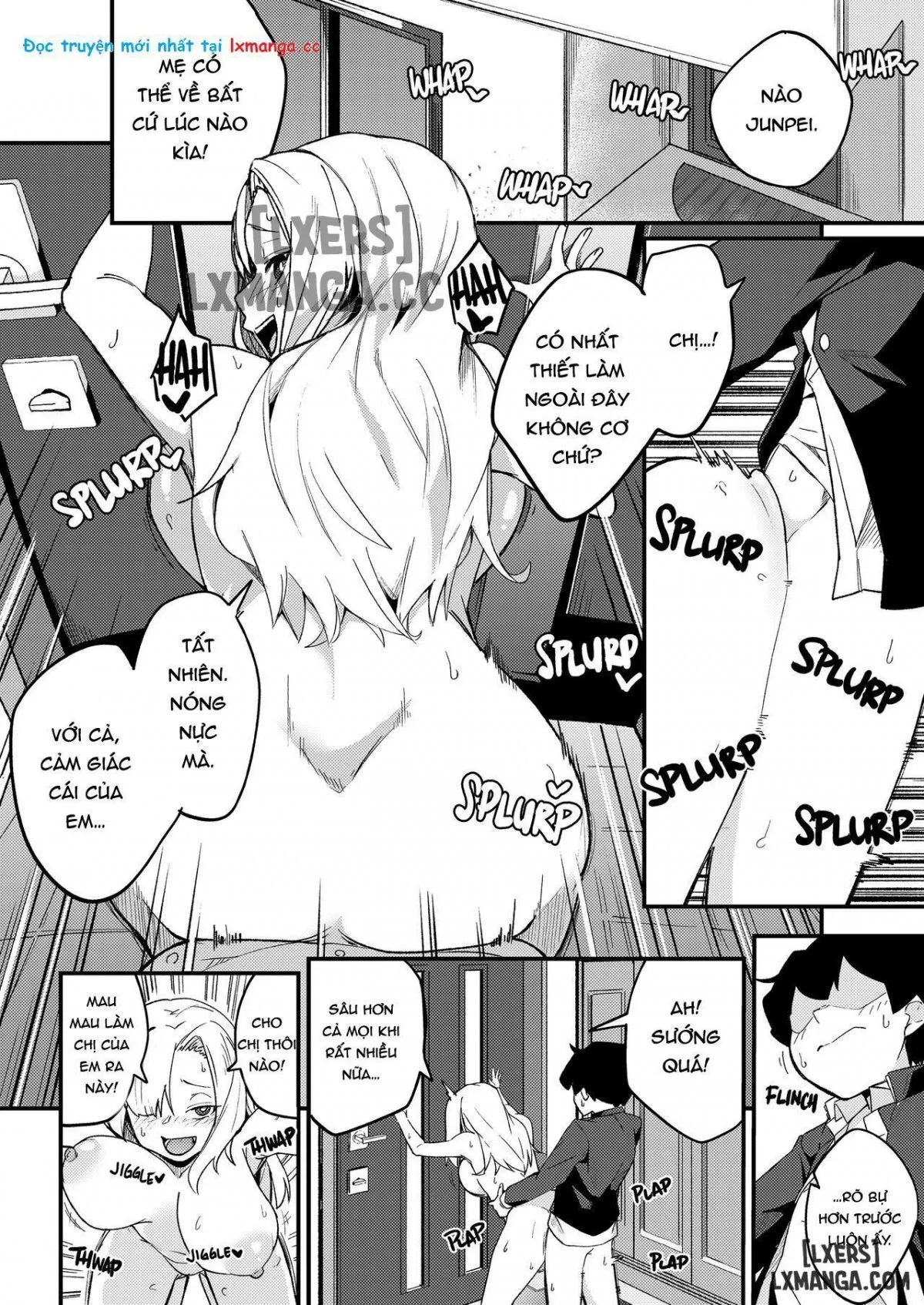 HentaiVN.net - Ảnh 30 - Chị em ghép cặp và cuộc sống tình dục bí mật [Kyoudai Matching ~Oya ni Naisho de Gachihame Koubi Seikatsu~] - Chap 3