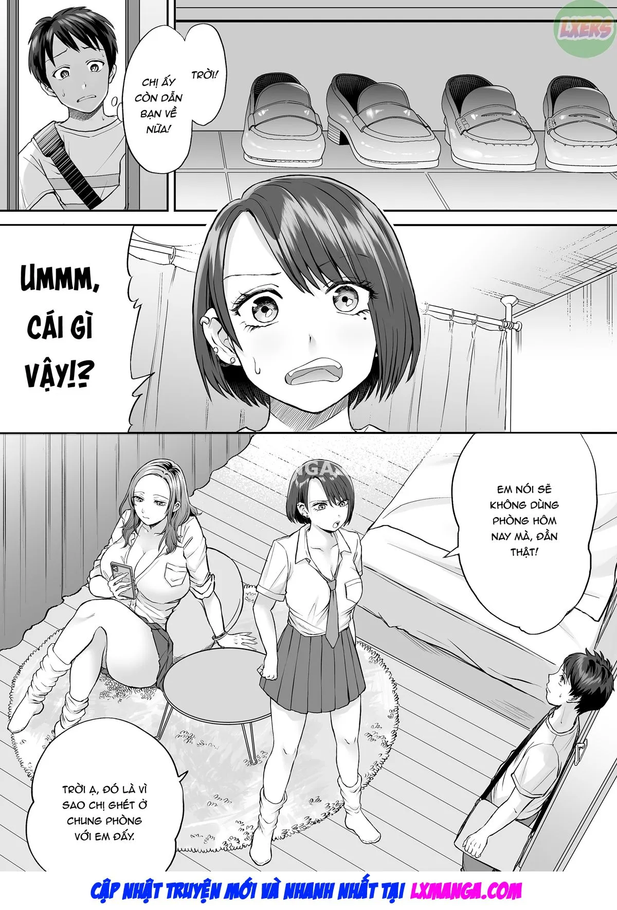 HentaiVN.net - Ảnh 6 - BITCH NA GYARU WA SUKI DESU KA - Chap 1