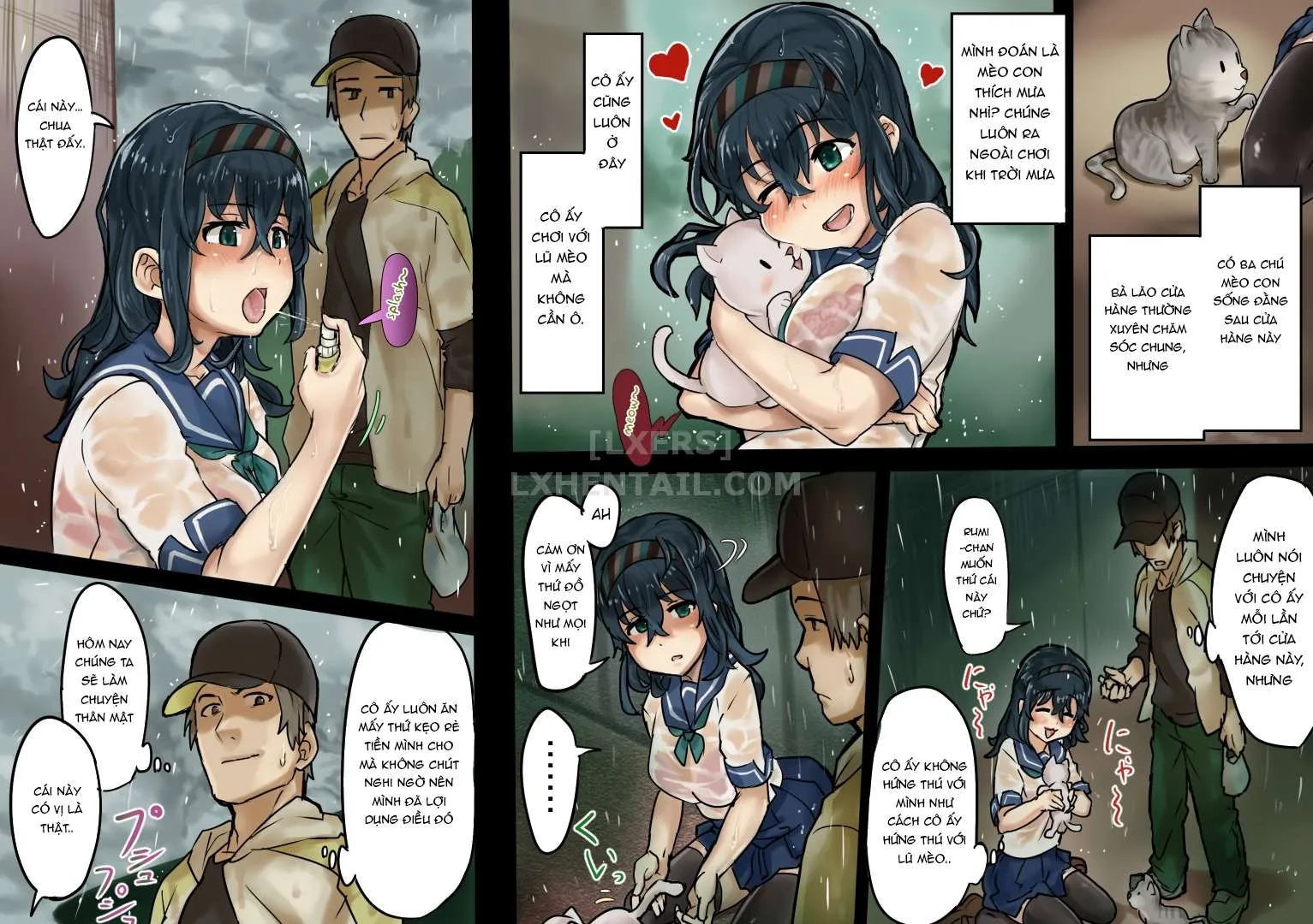 HentaiVN.net - Ảnh 4 - Zubunure Seifuku Musume Ni Biyaku O Nomasete Renzoku Nakadashi [~Rumi-Chan Wa Yokkyuu Fuman~] - Chap 1