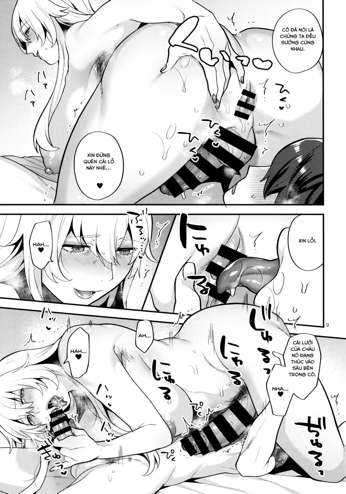 HentaiVN.net - Ảnh 9 - Shemale Single Mother No Yukari-San - Chap 1