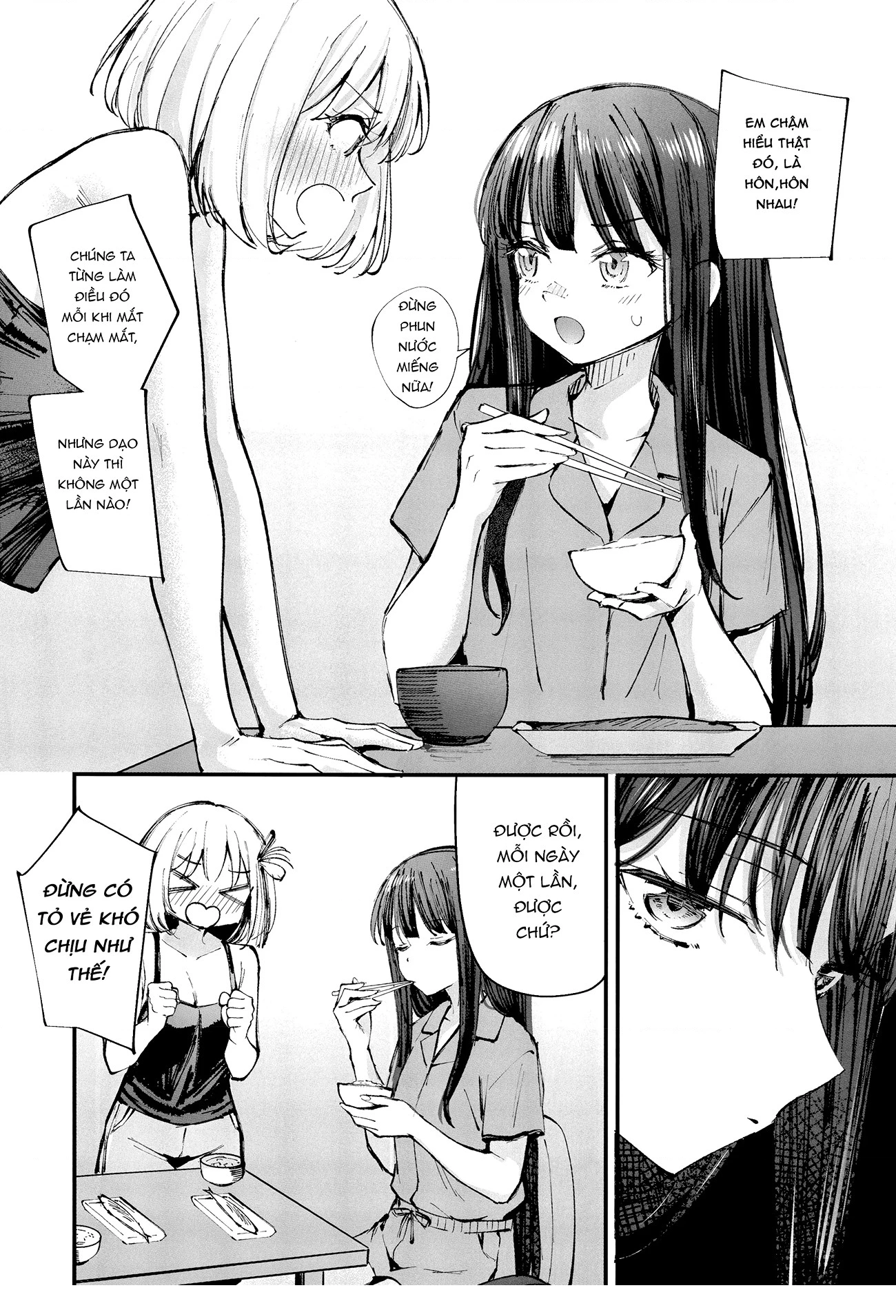 HentaiVN.net - Ảnh 5 - Kiss, Kiss, Kiss - Chap 1