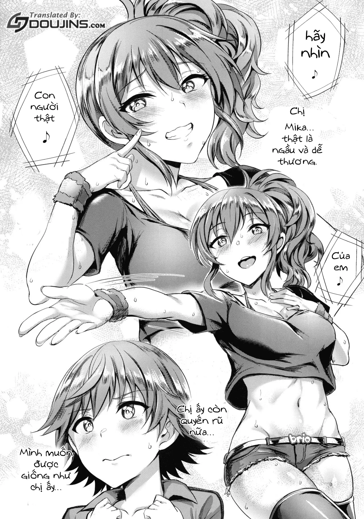 HentaiVN.net - Ảnh 4 - Mika's Guide To Self-Confidence [Mika-Nee No Tanryoku Shidou] - Chap 1