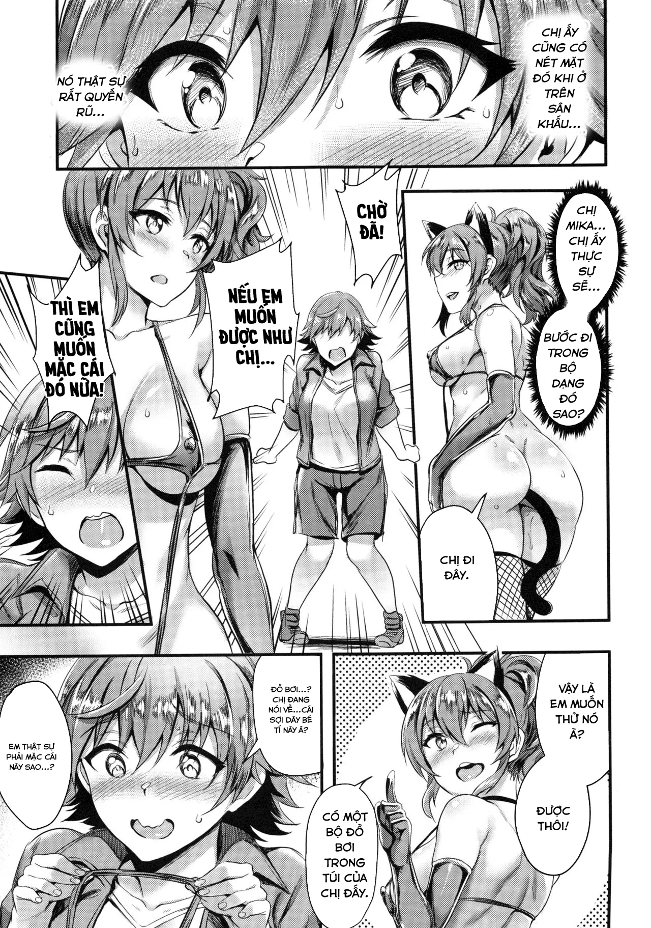 HentaiVN.net - Ảnh 7 - Mika's Guide To Self-Confidence [Mika-Nee No Tanryoku Shidou] - Chap 1