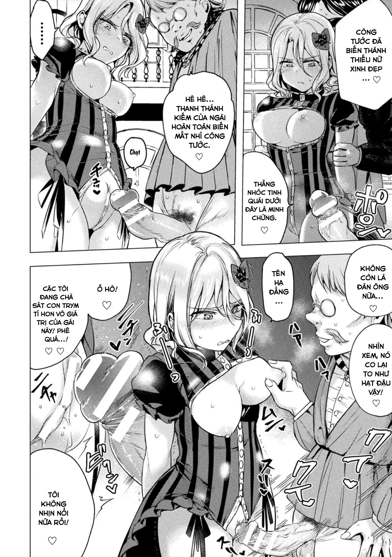 HentaiVN.net - Ảnh 5 - Chinpou ni Ai o Komete - Chap 1