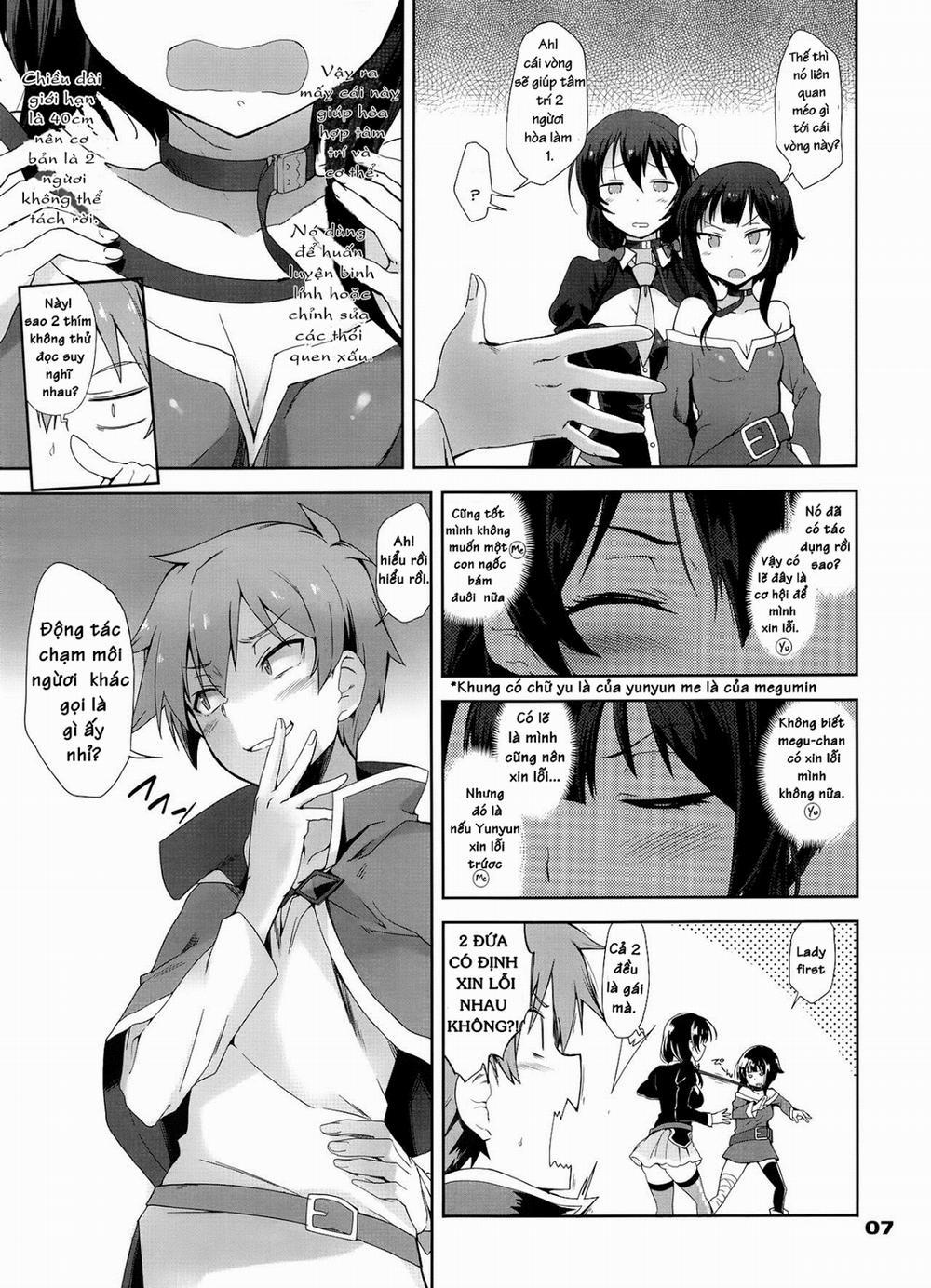 HentaiVN.net - Ảnh 5 - A Silent Heart-To-Heart Encounter, What Do You Call It Again? (Kono Subarashii Sekai ni Syukufuku o!) [Kotoba ya Moji o Tsukawanakute mo Kokoro ga Tsuujiau Koto tte Nandakke?] - Chap 1